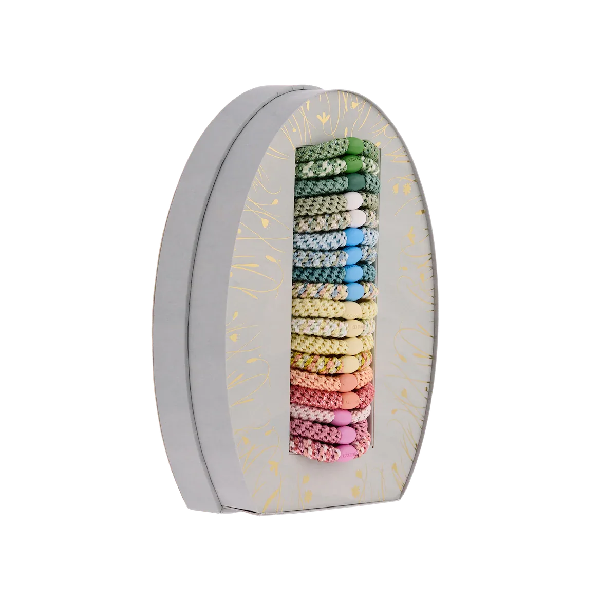 KKNEKKI Osterei, special Edition, geöffnet, seitliche Aufnahme, vom Hamburger Modelabel stegmann mode