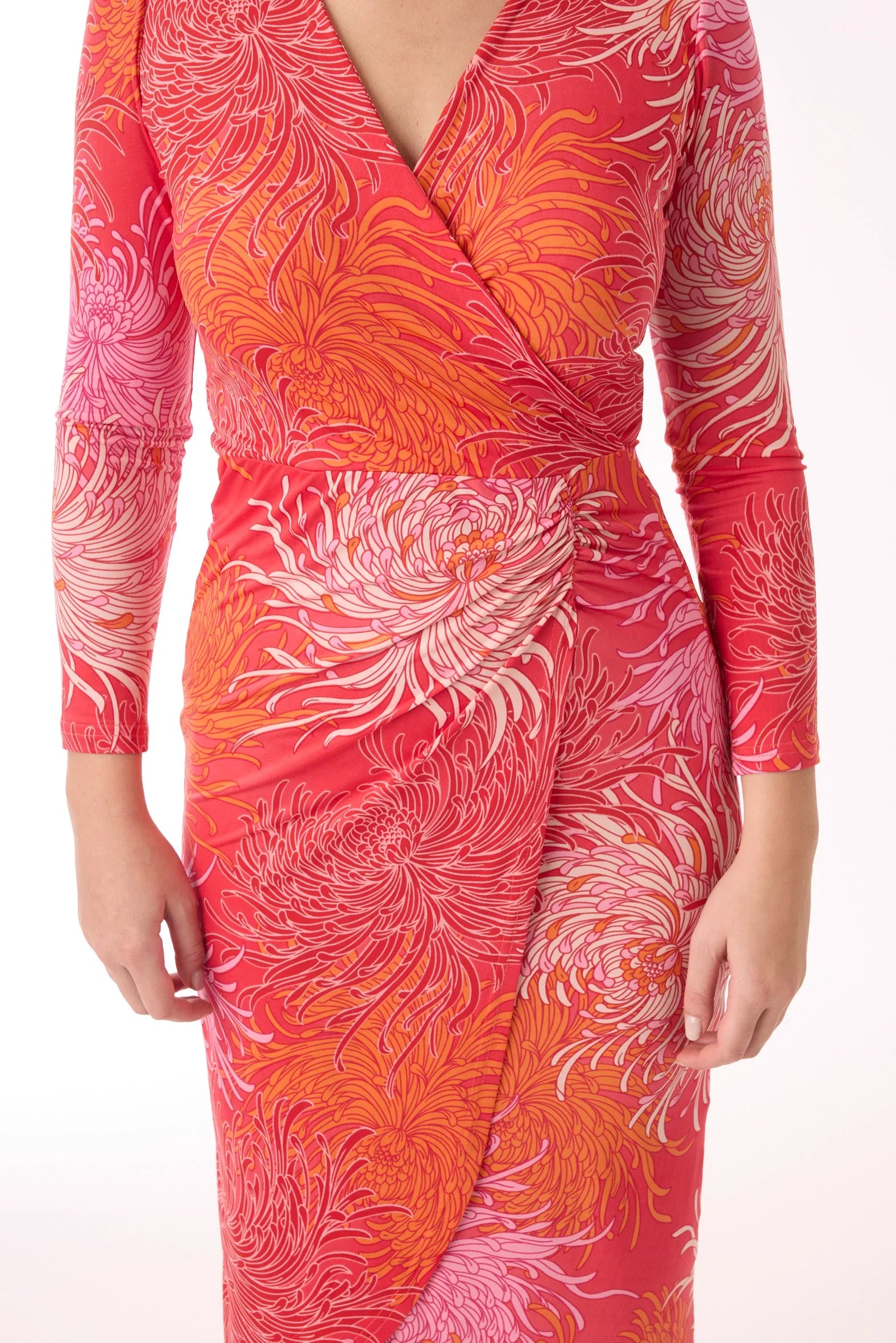 Kleid mit Muster von dem Hamburger Modelabel stegmann mode