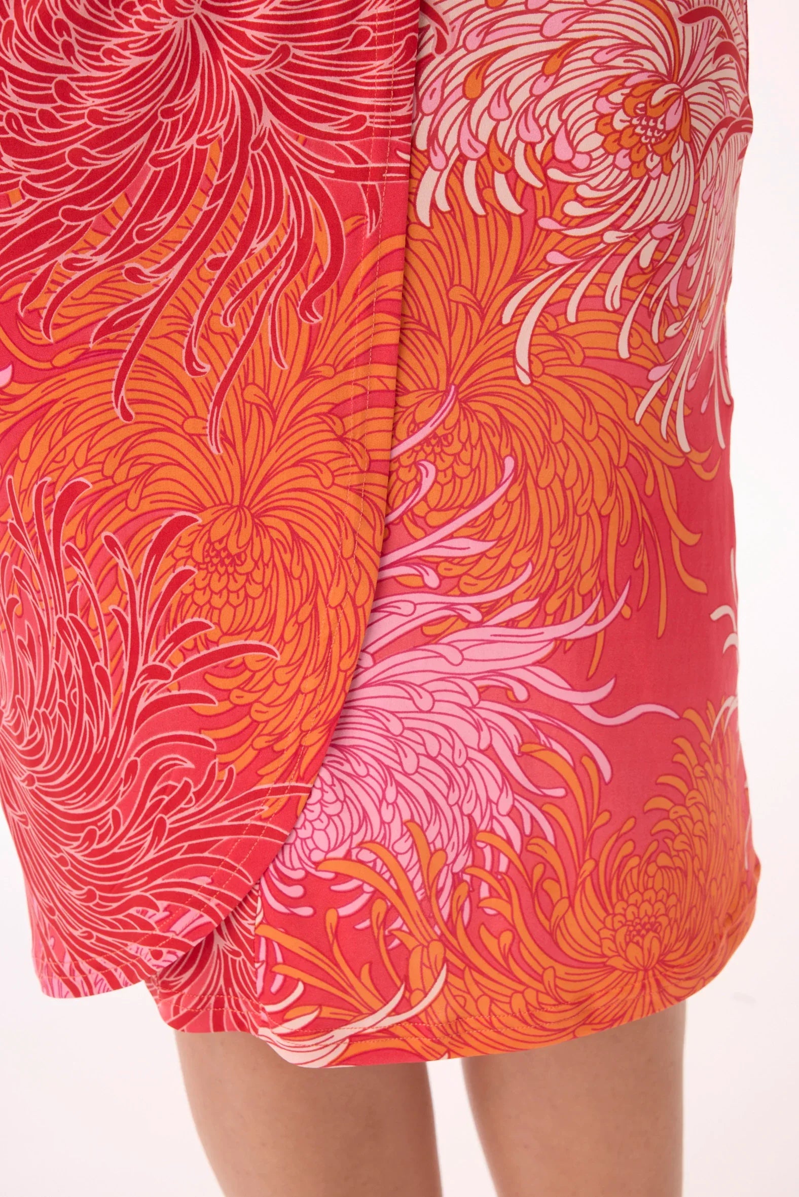 Kleid mit Muster von dem Hamburger Modelabel stegmann mode