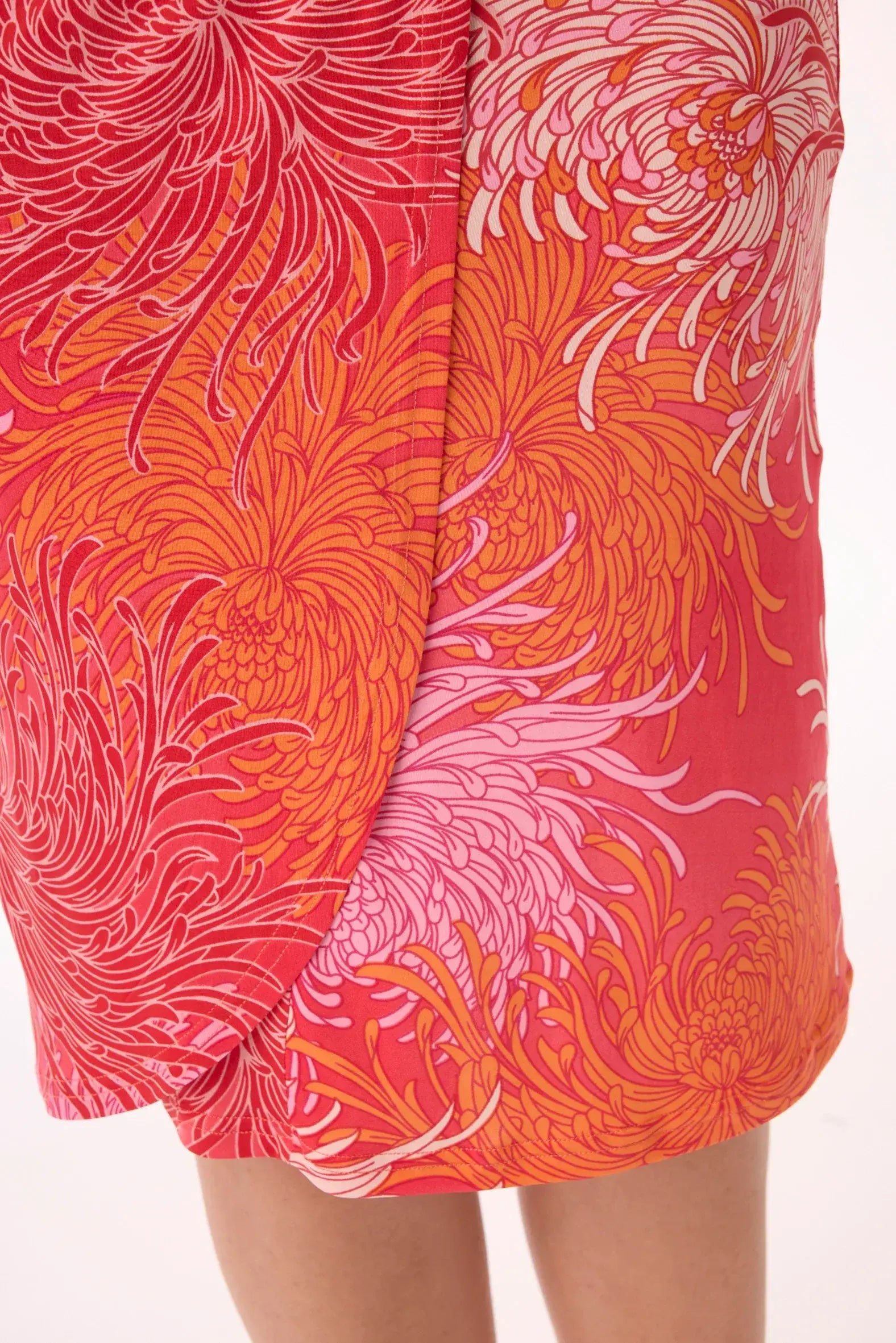 Kleid mit Muster von dem Hamburger Modelabel stegmann mode