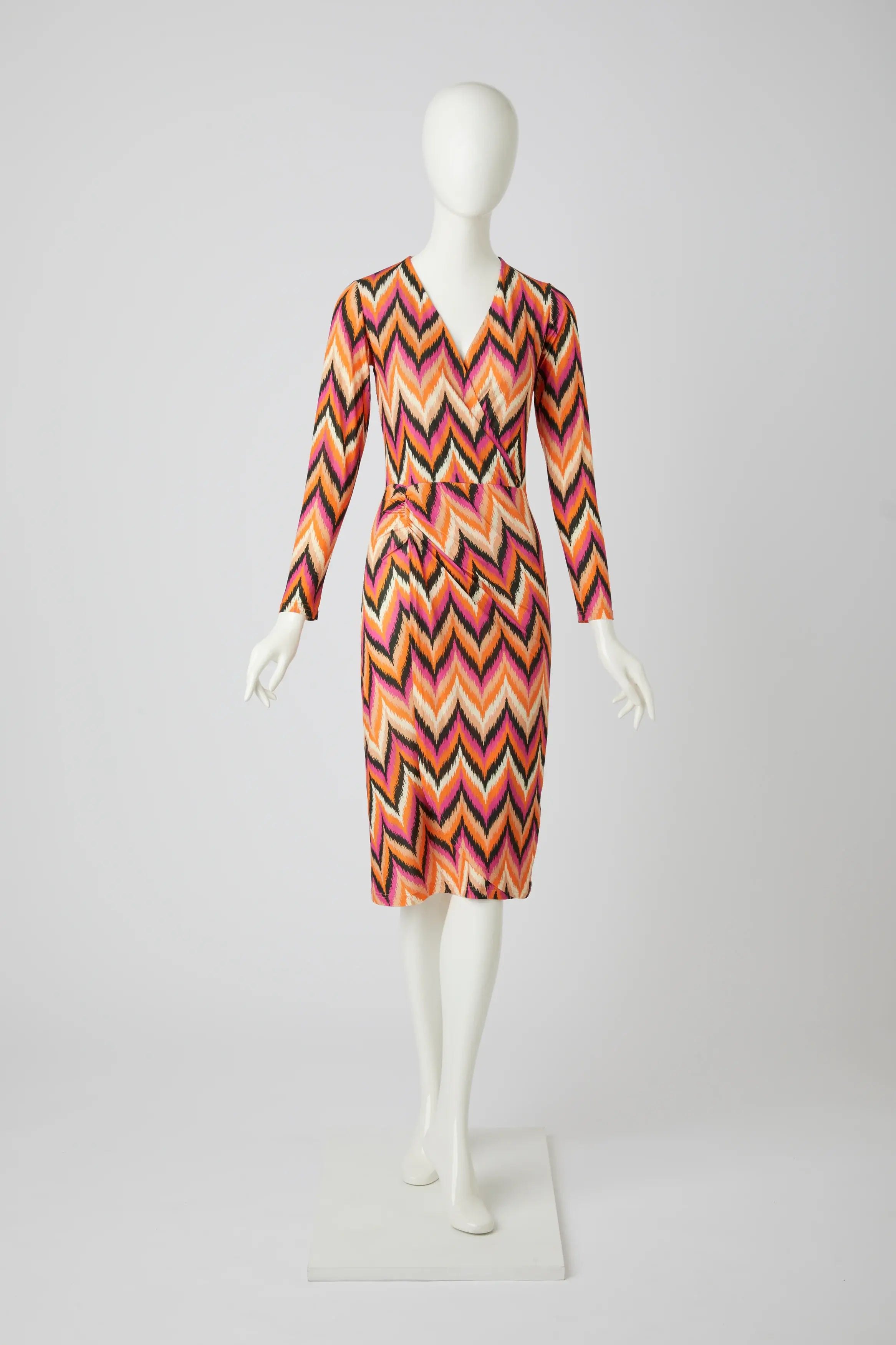 Kleid mit Muster von dem Hamburger Modelabel stegmann mode
