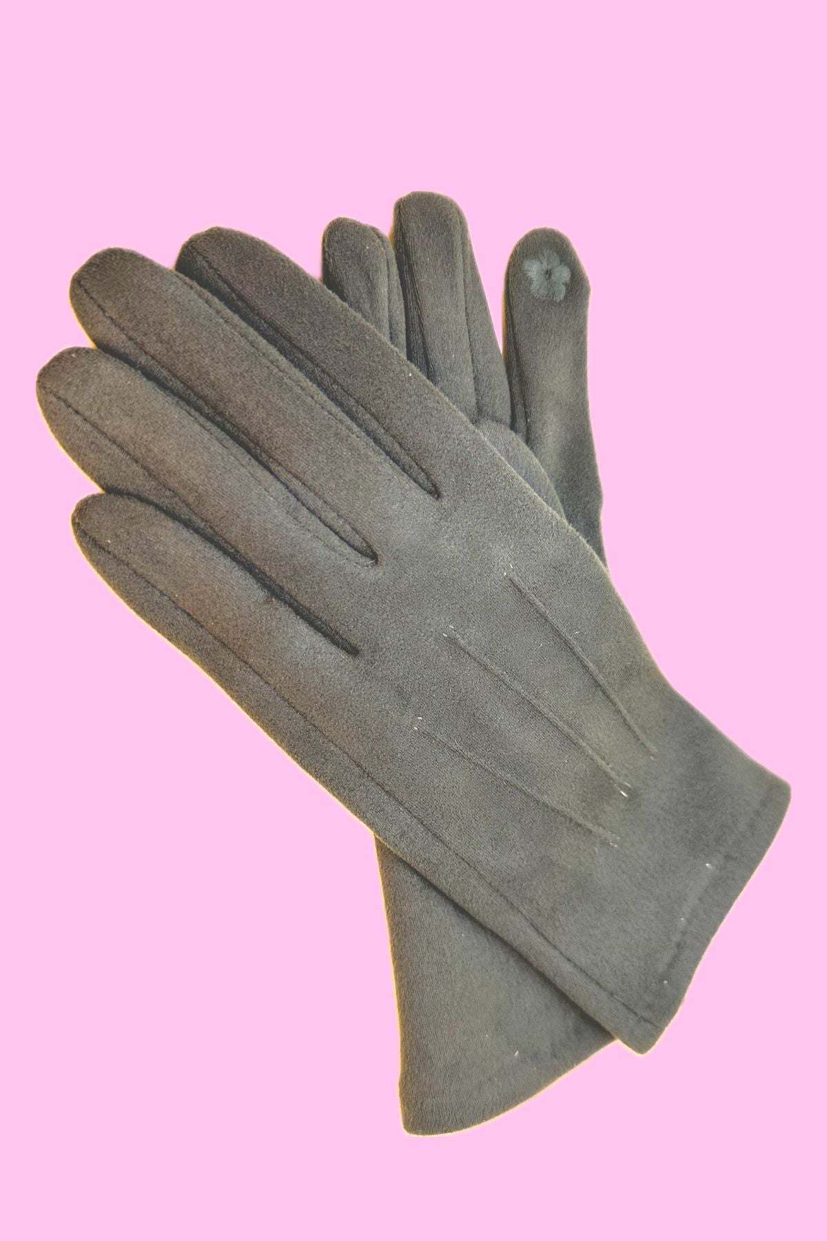 Fingerhandschuh einfarbig von dem Hamburger Modelabel stegmann mode