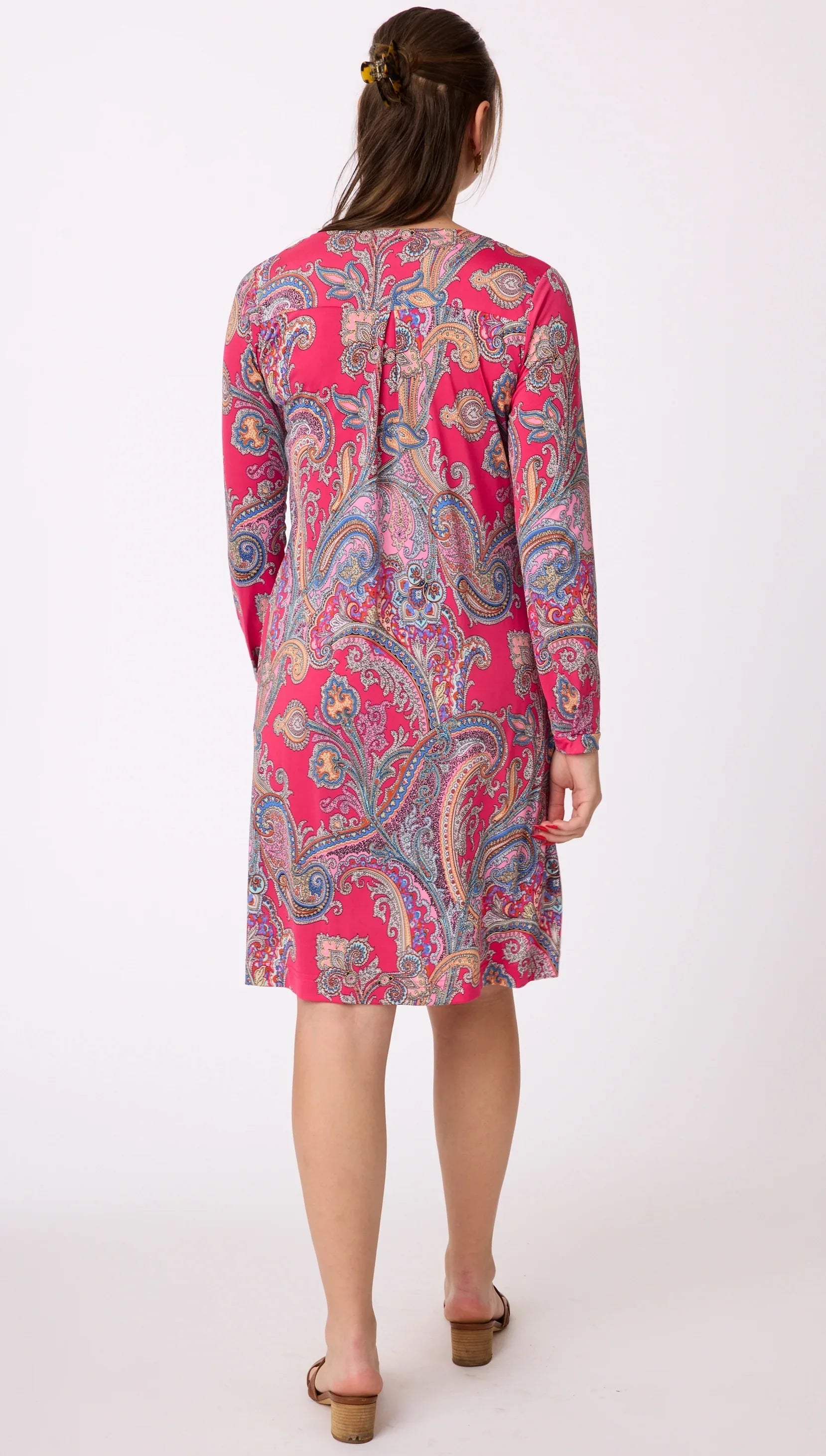 Kleid mit Muster von dem Hamburger Modelabel stegmann mode