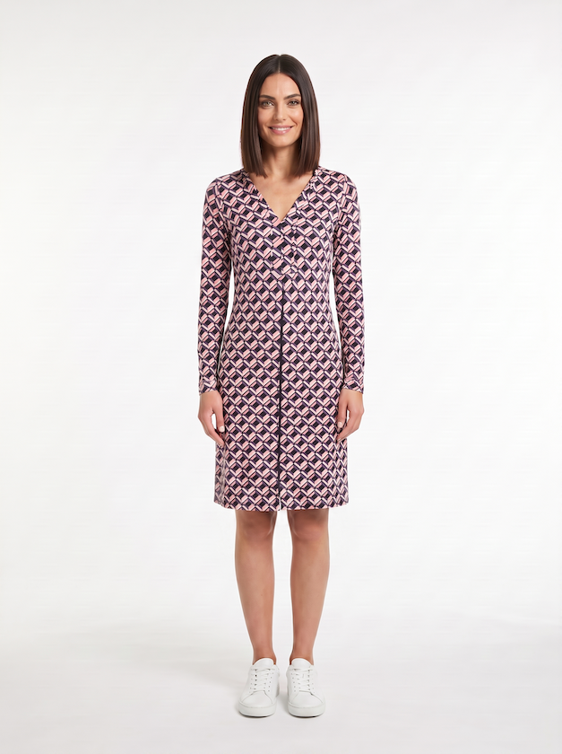 Kleid Modell Bobby Mosaik Rose