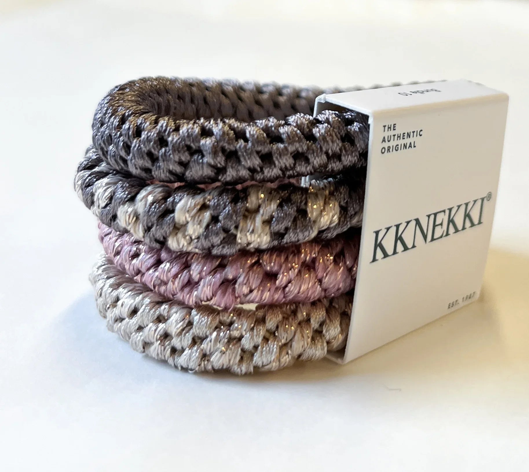 Produktfoto vom Original KKNEKKI Haargummi Bundle 10 vom Hamburger Modelabel stegmann mode