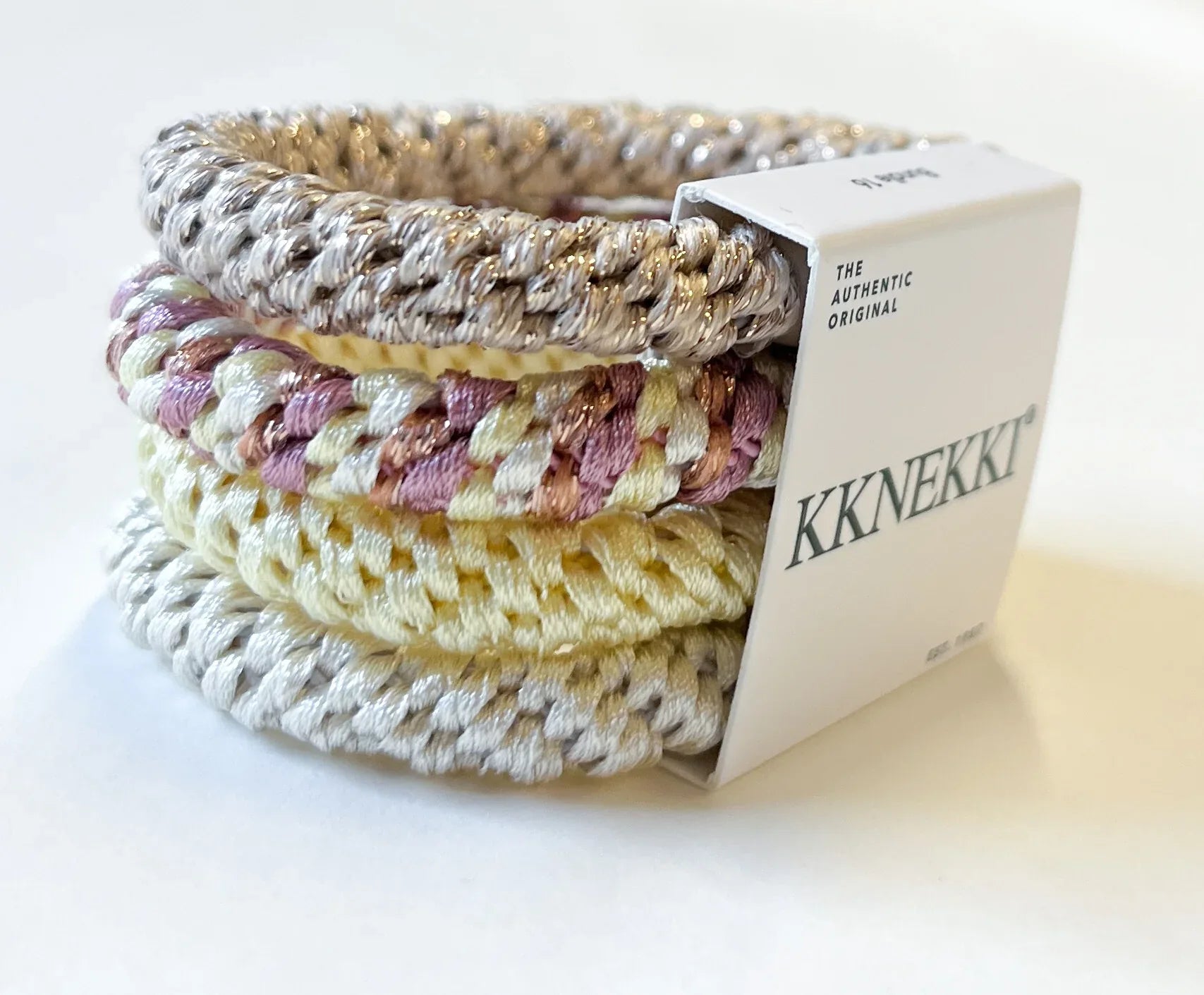 Produktfoto vom Original KKNEKKI Haargummi Bundle 16 vom Hamburger Modelabel stegmann mode