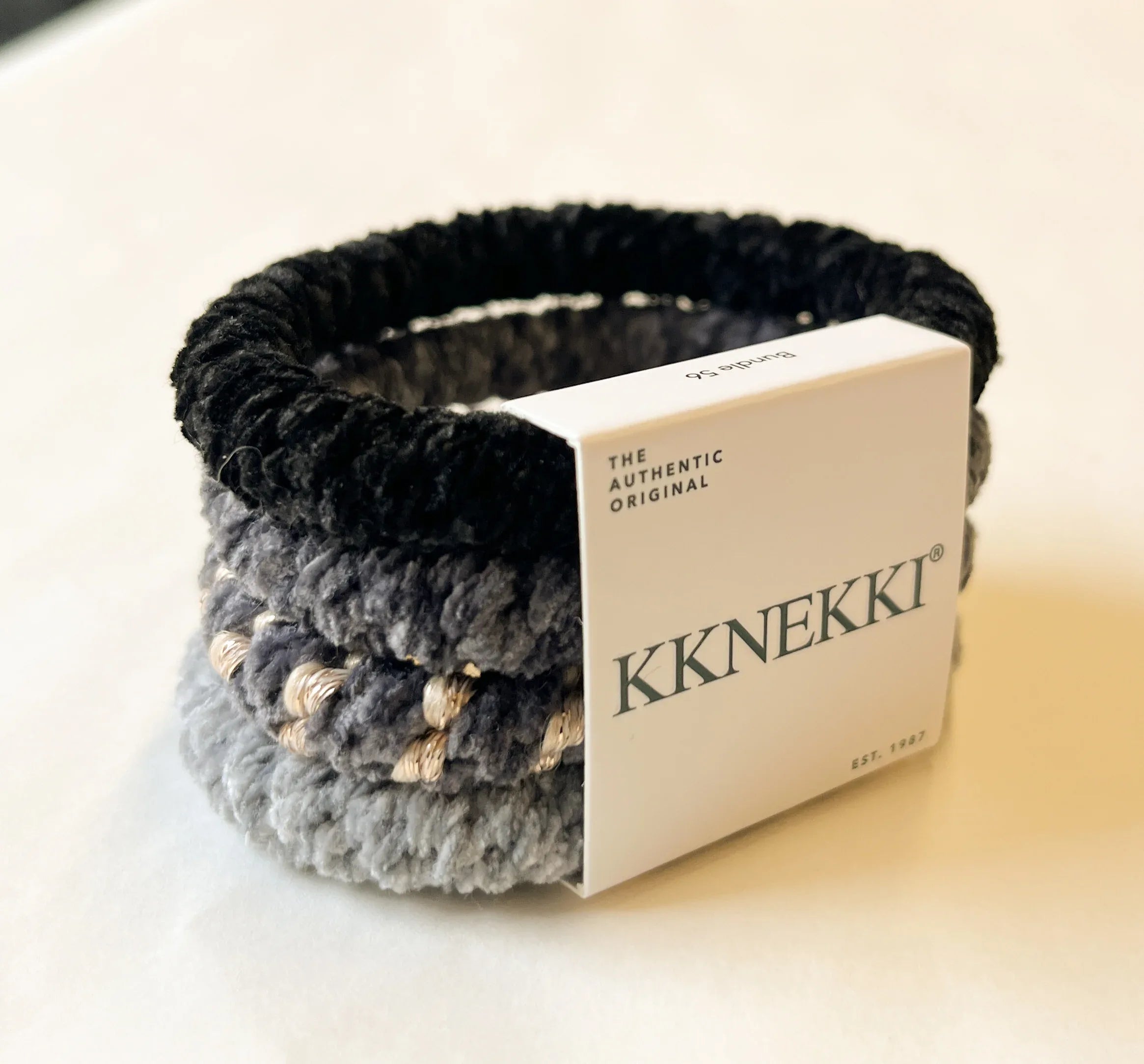 Produktfoto vom Original KKNEKKI Haargummi Bundle 56 vom Hamburger Modelabel stegmann mode