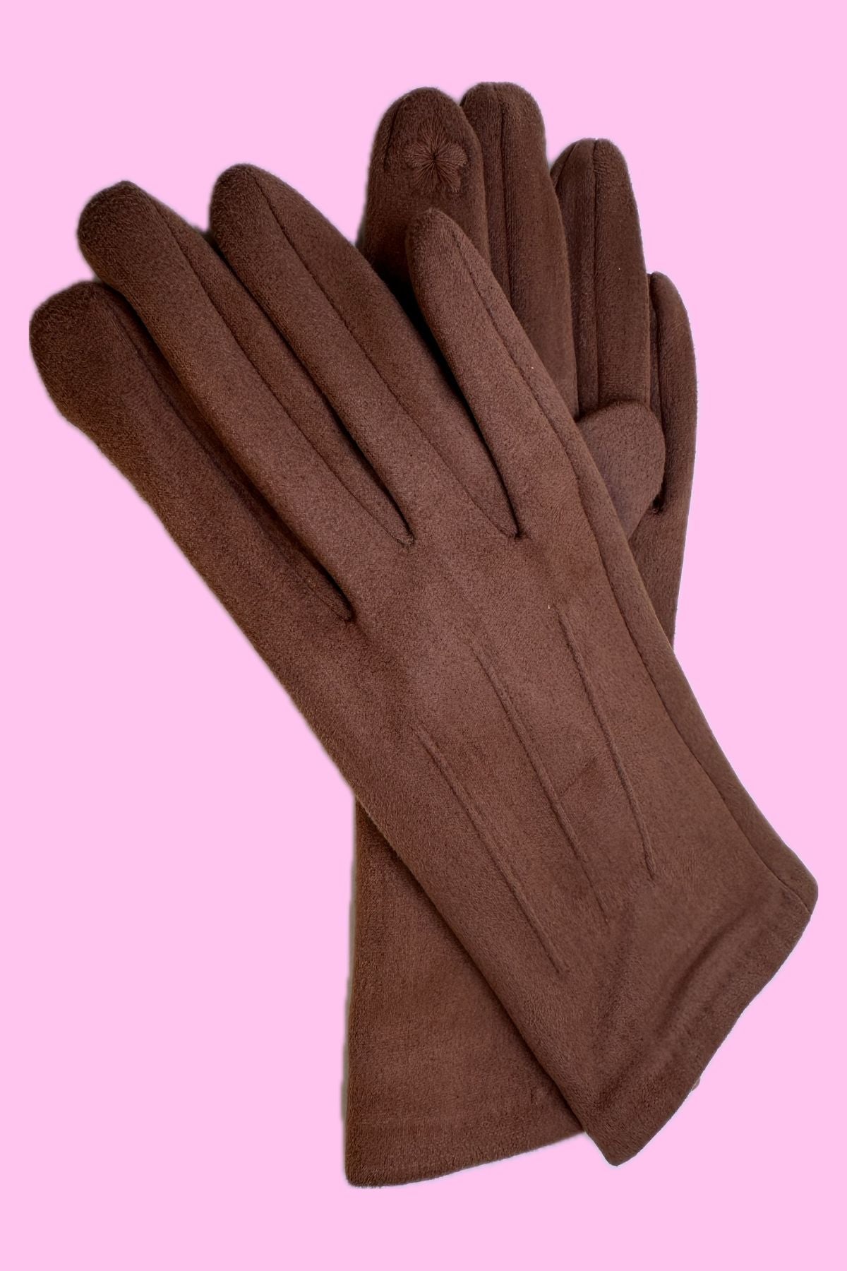 Fingerhandschuh einfarbig von dem Hamburger Modelabel stegmann mode