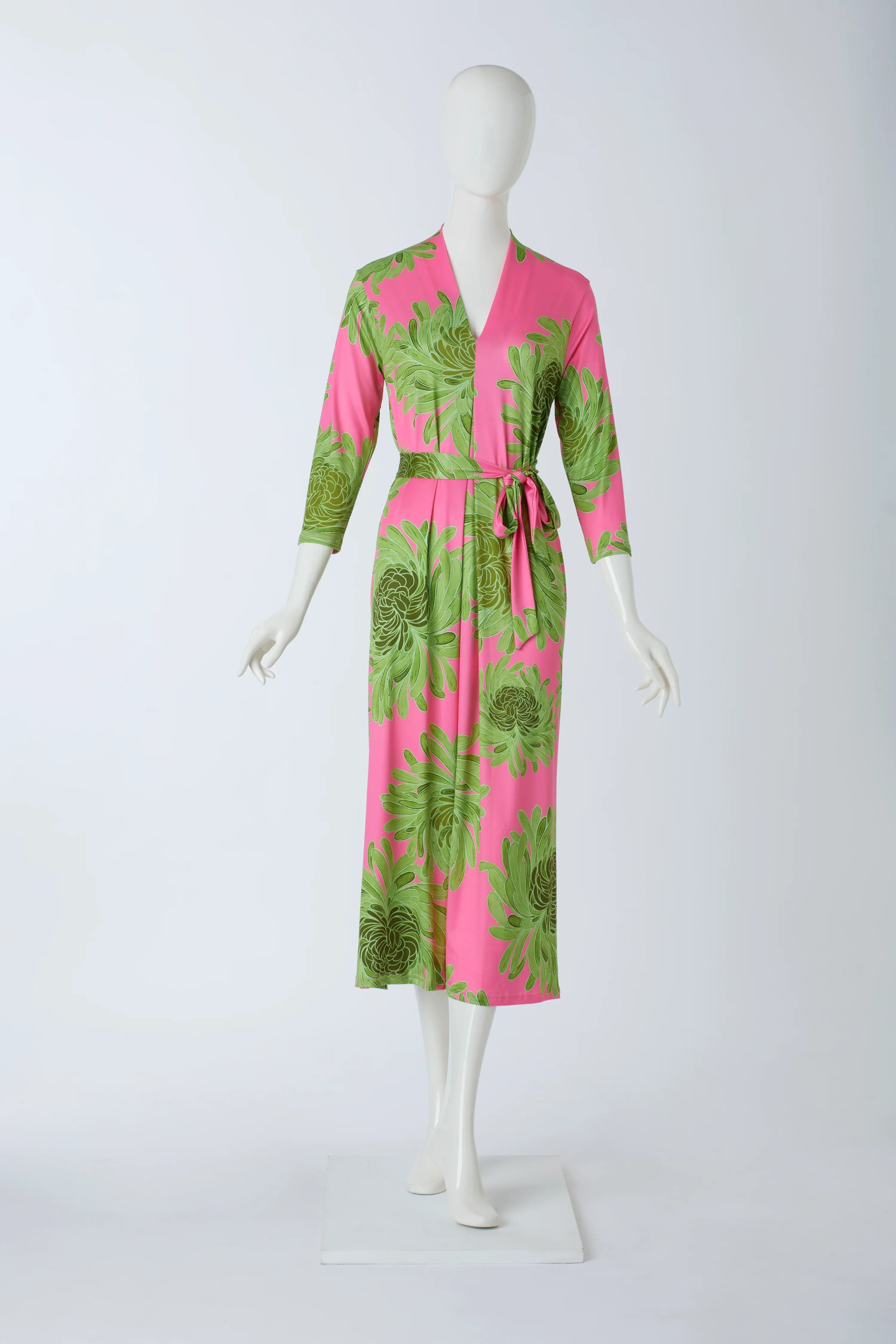 Midikleid mit Muster von dem Hamburger Modelabel stegmann mode