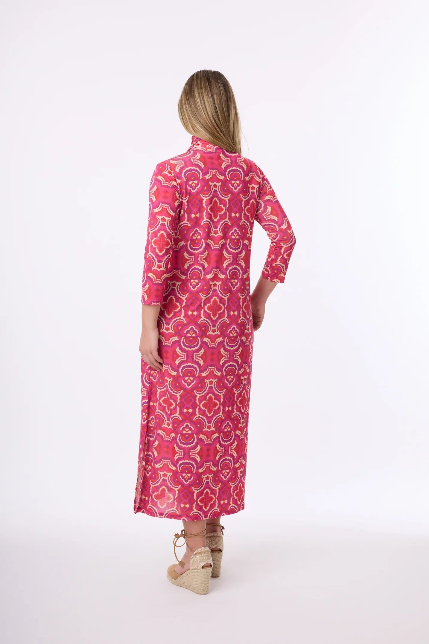 Midikleid Happy im Print Illusion vom Hamburger Modelabel stegmann mode