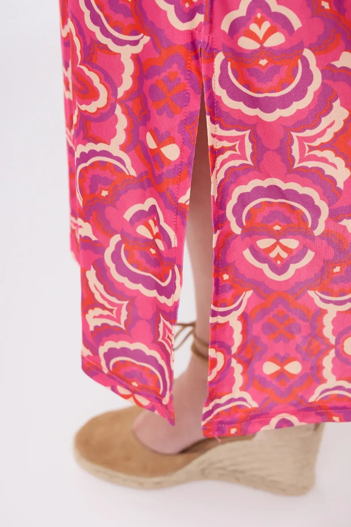 Midikleid Happy im Print Illusion vom Hamburger Modelabel stegmann mode