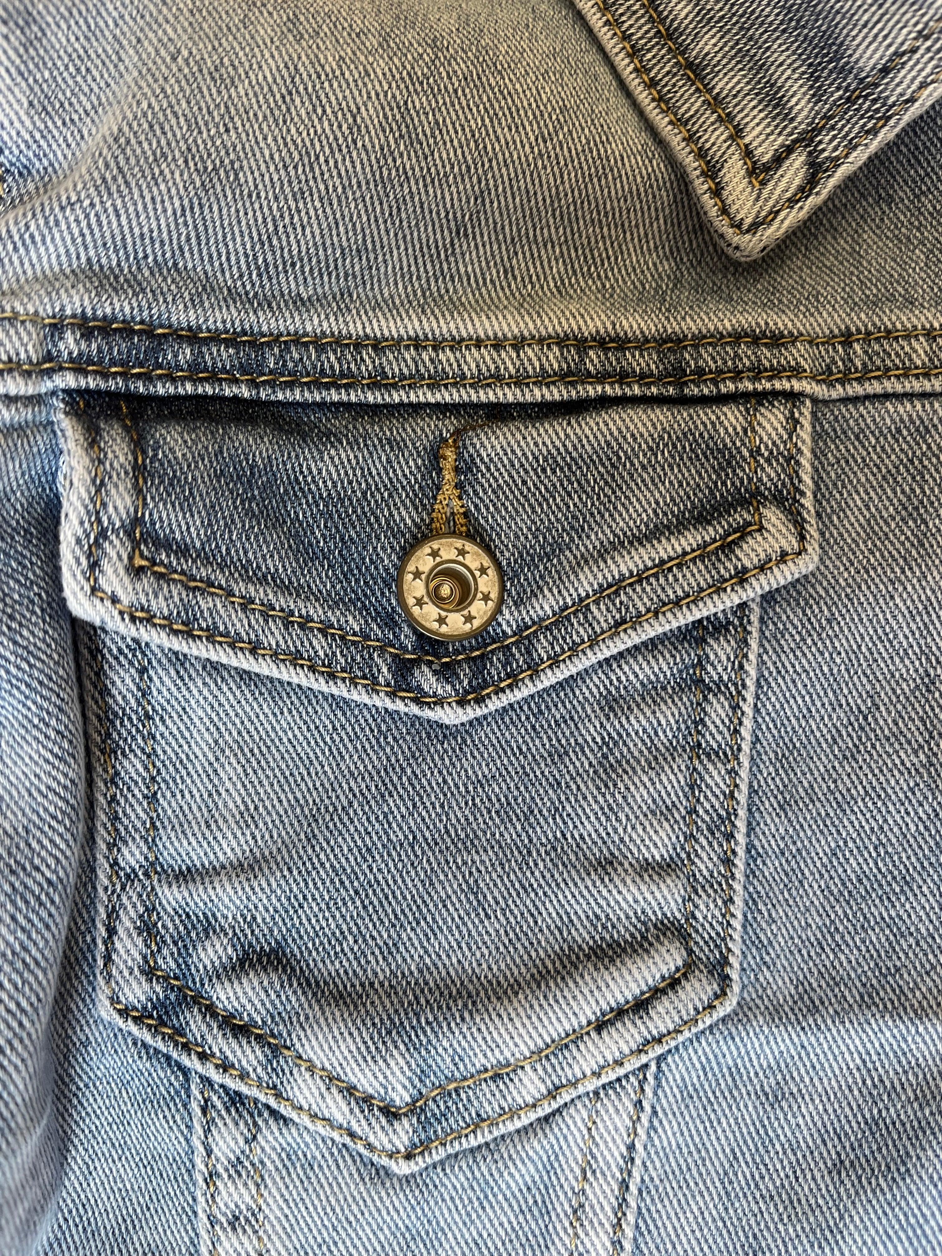 Jeansjacke hell vom Hamburger Modelabel stegmann mode