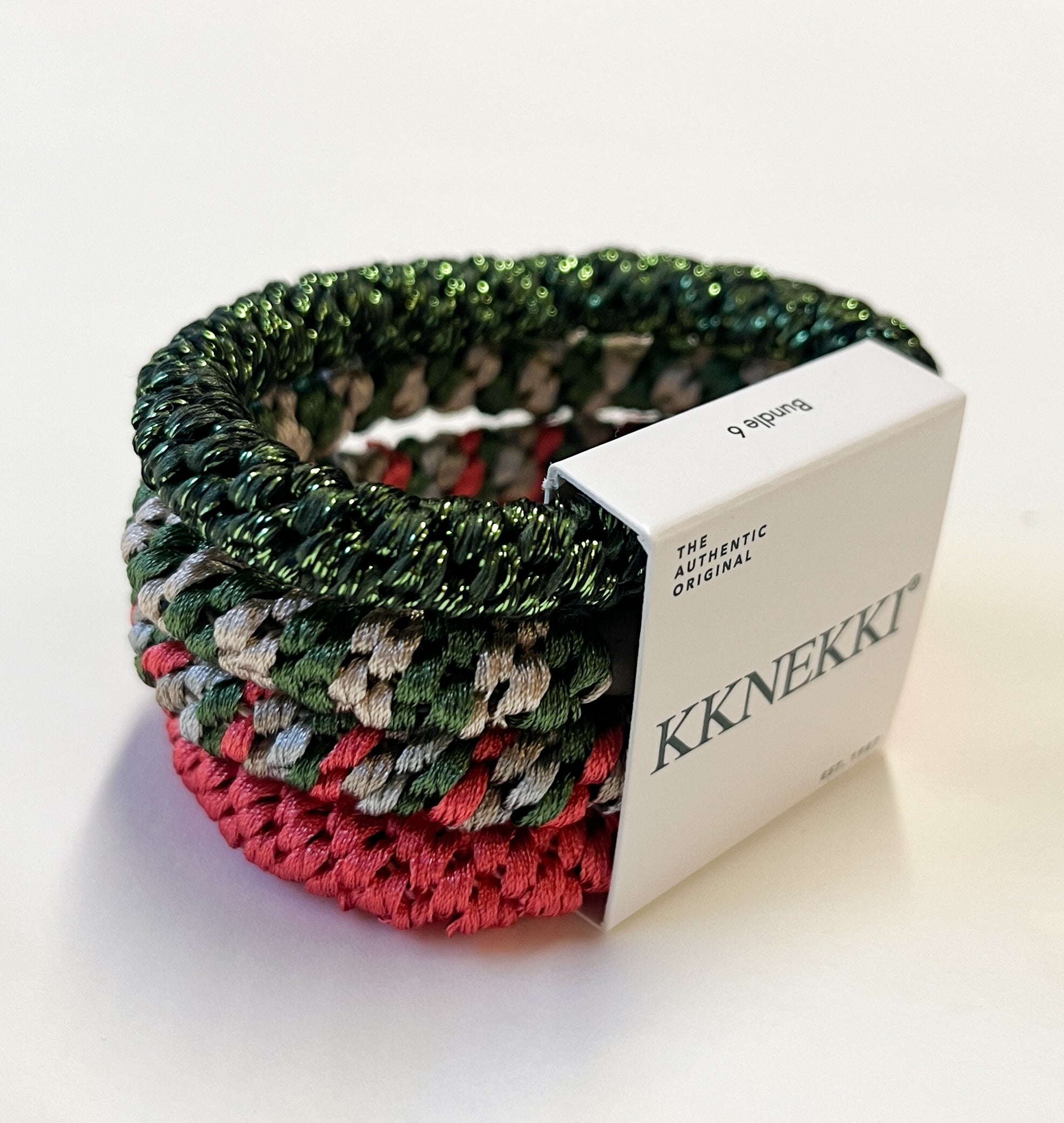 Produktfoto vom Original KKNEKKI Haargummi Bundle 6 vom Hamburger Modelabel stegmann mode