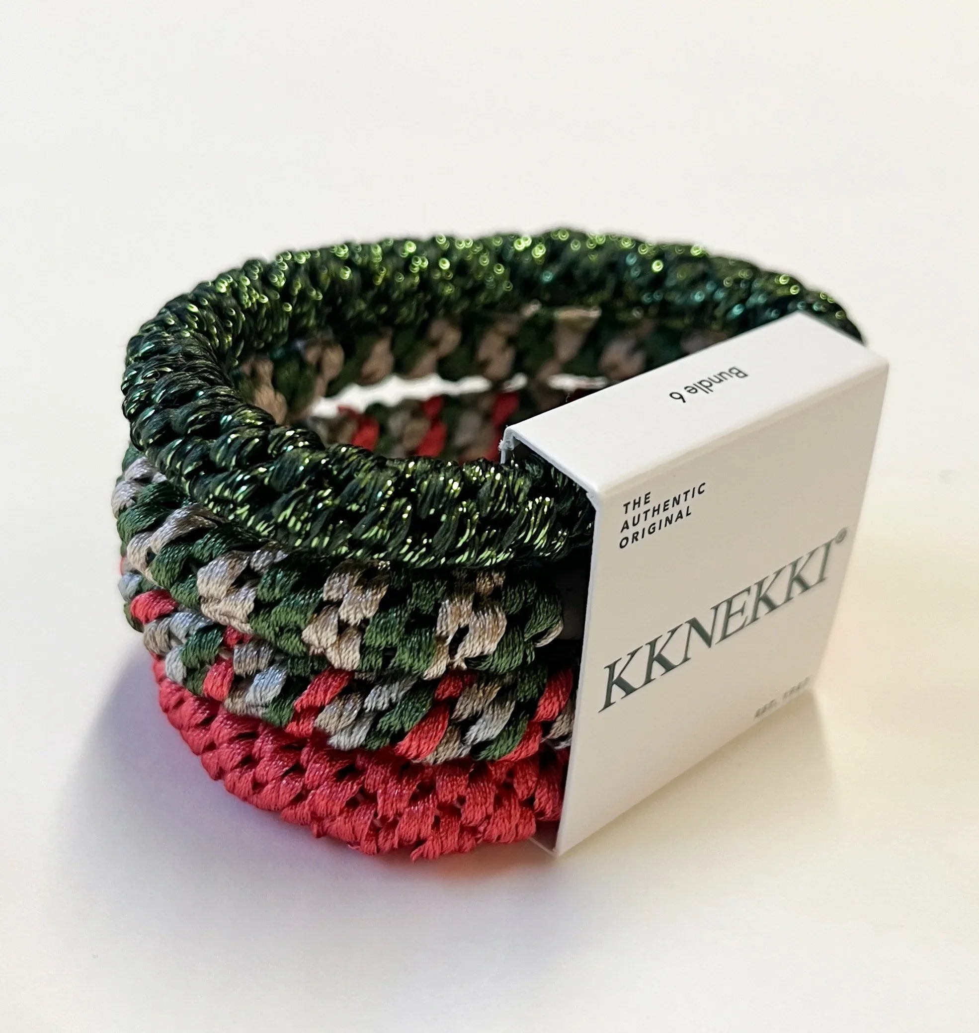 Produktfoto vom Original KKNEKKI Haargummi Bundle 6 vom Hamburger Modelabel stegmann mode