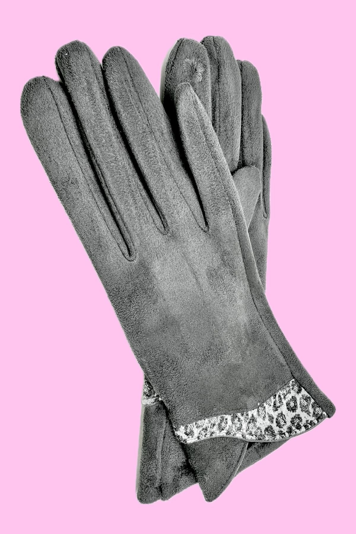 Fingerhandschuh einfarbig von dem Hamburger Modelabel stegmann mode