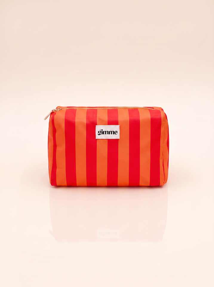 Make Up Tasche gestreift vom Hamburger Modelabel stegmann mode