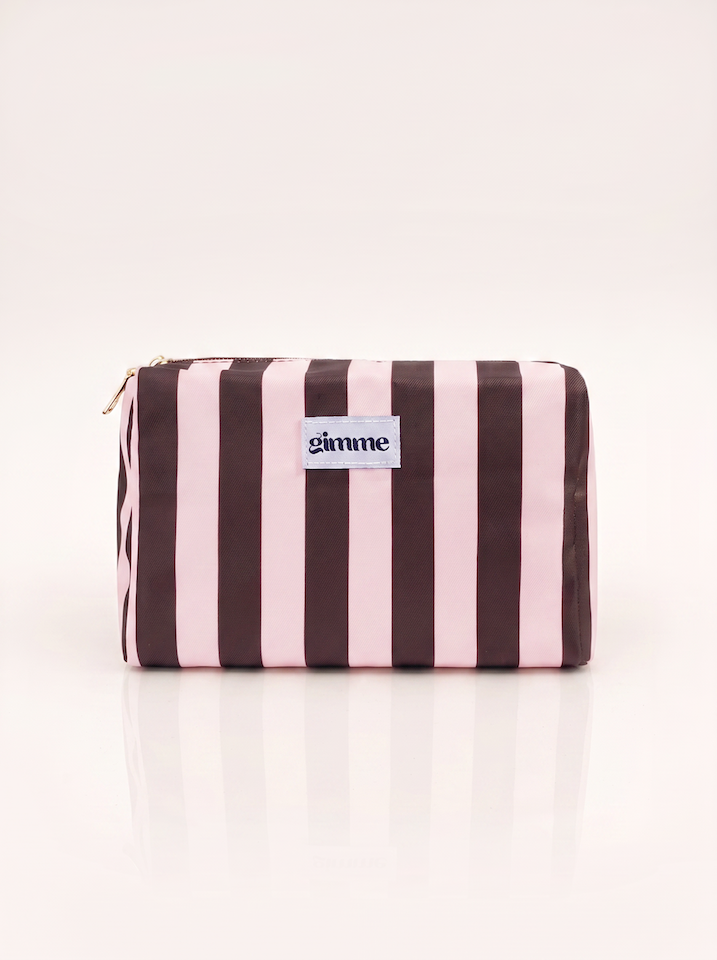 Make Up Tasche gestreift vom Hamburger Modelabel stegmann mode