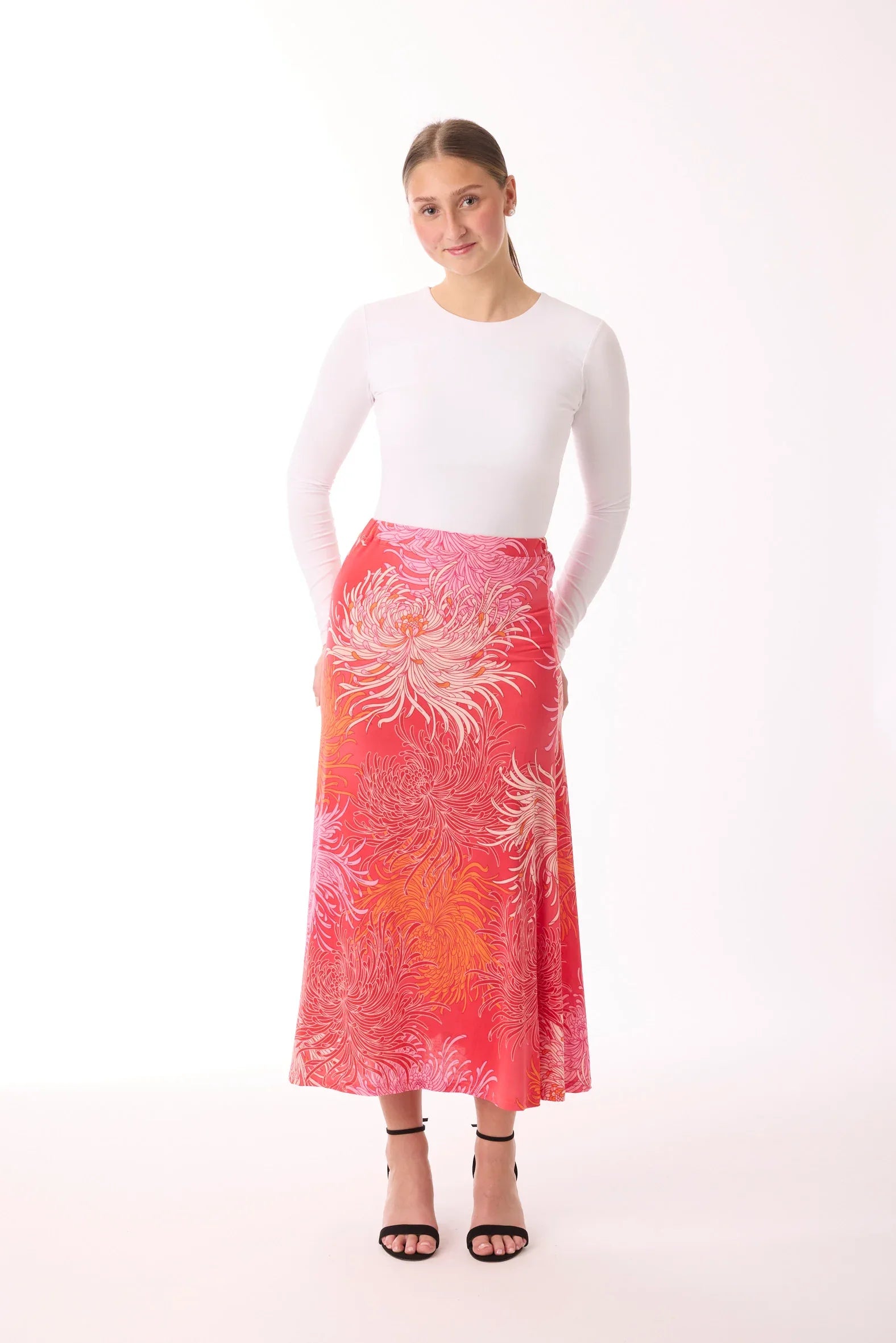 Rock mit Muster von dem Hamburger Modelabel stegmann mode