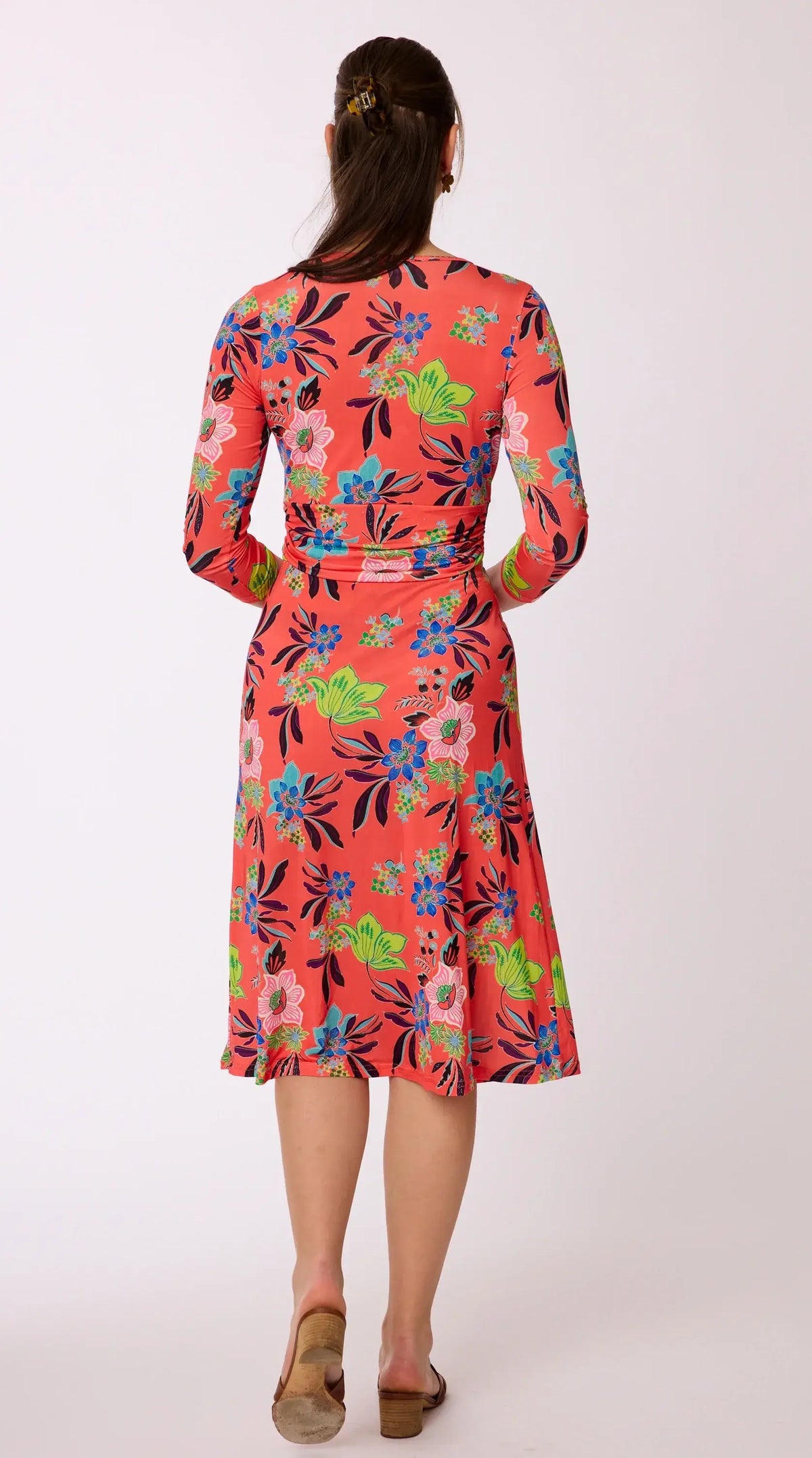 Kleid mit Muster von dem Hamburger Modelabel stegmann mode