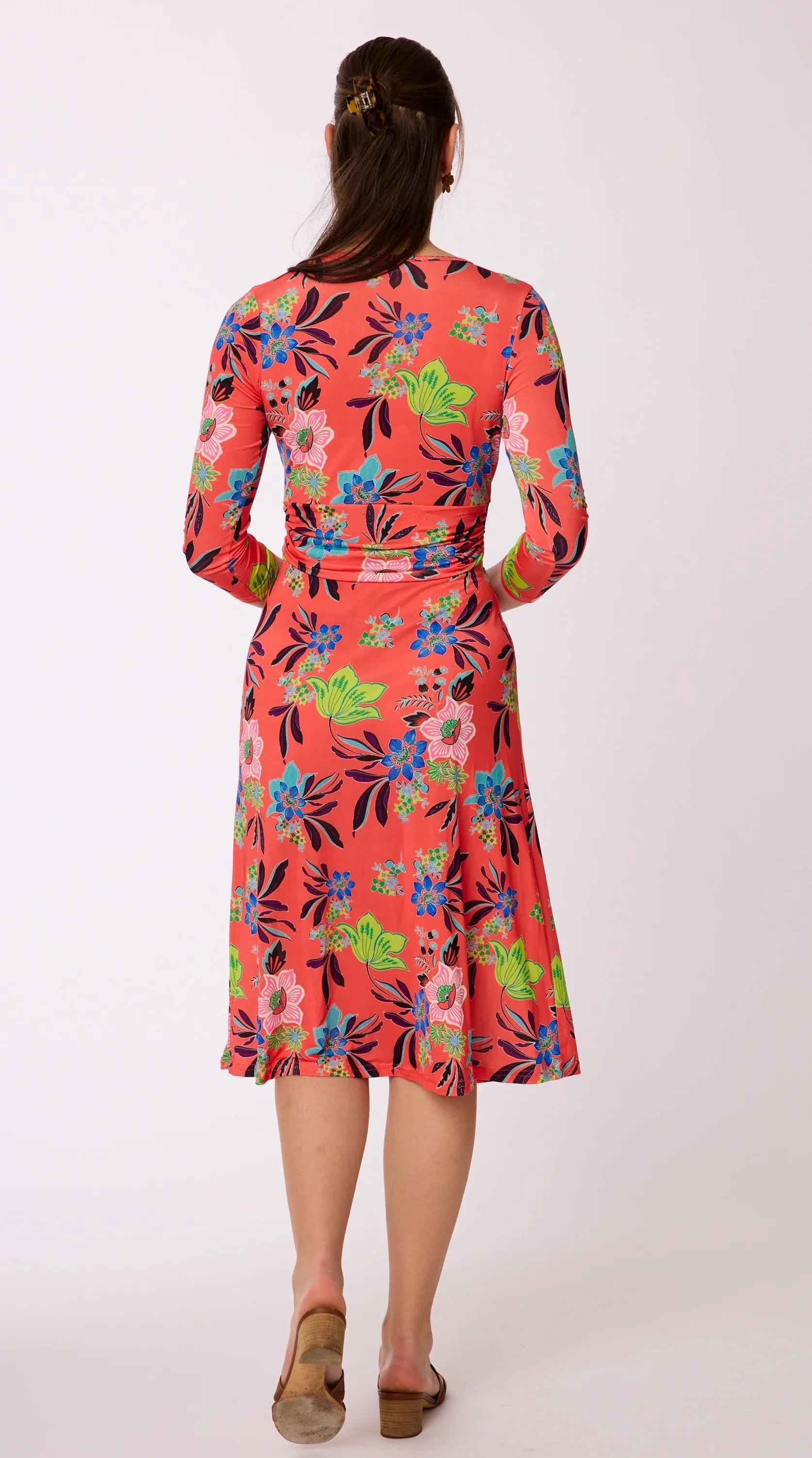 Kleid mit Muster von dem Hamburger Modelabel stegmann mode