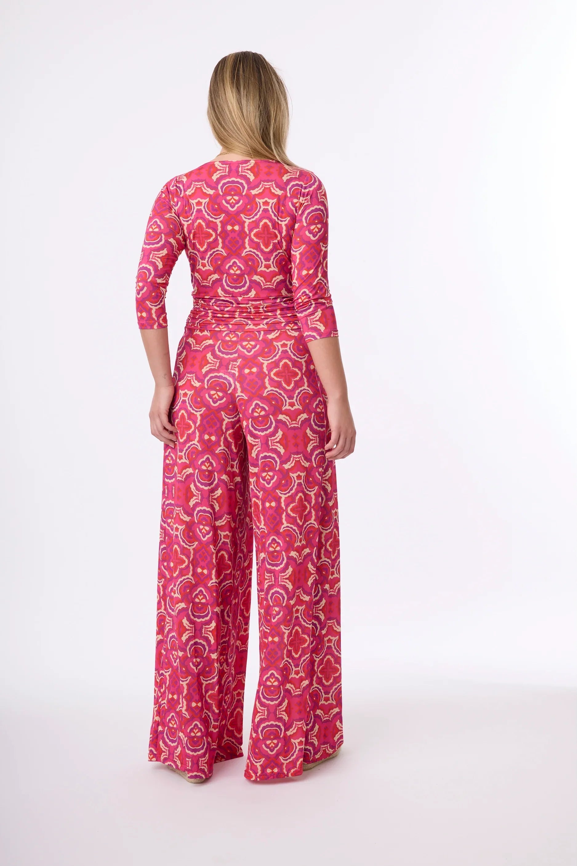 Jumpsuit Romy Combi im Print Illusion vom Hamburger Modelabel stegmann mode