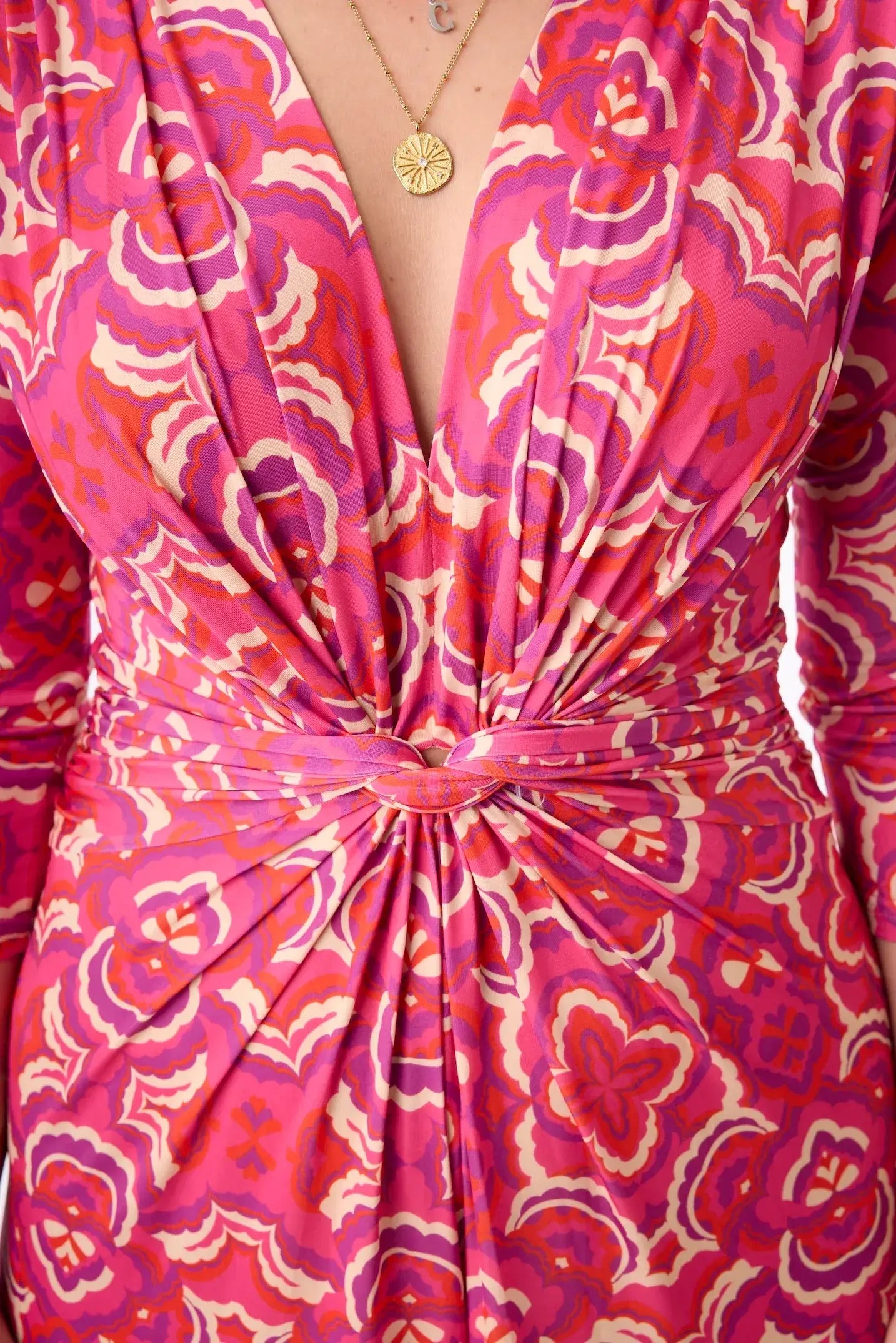 Jumpsuit Romy Combi im Print Illusion vom Hamburger Modelabel stegmann mode
