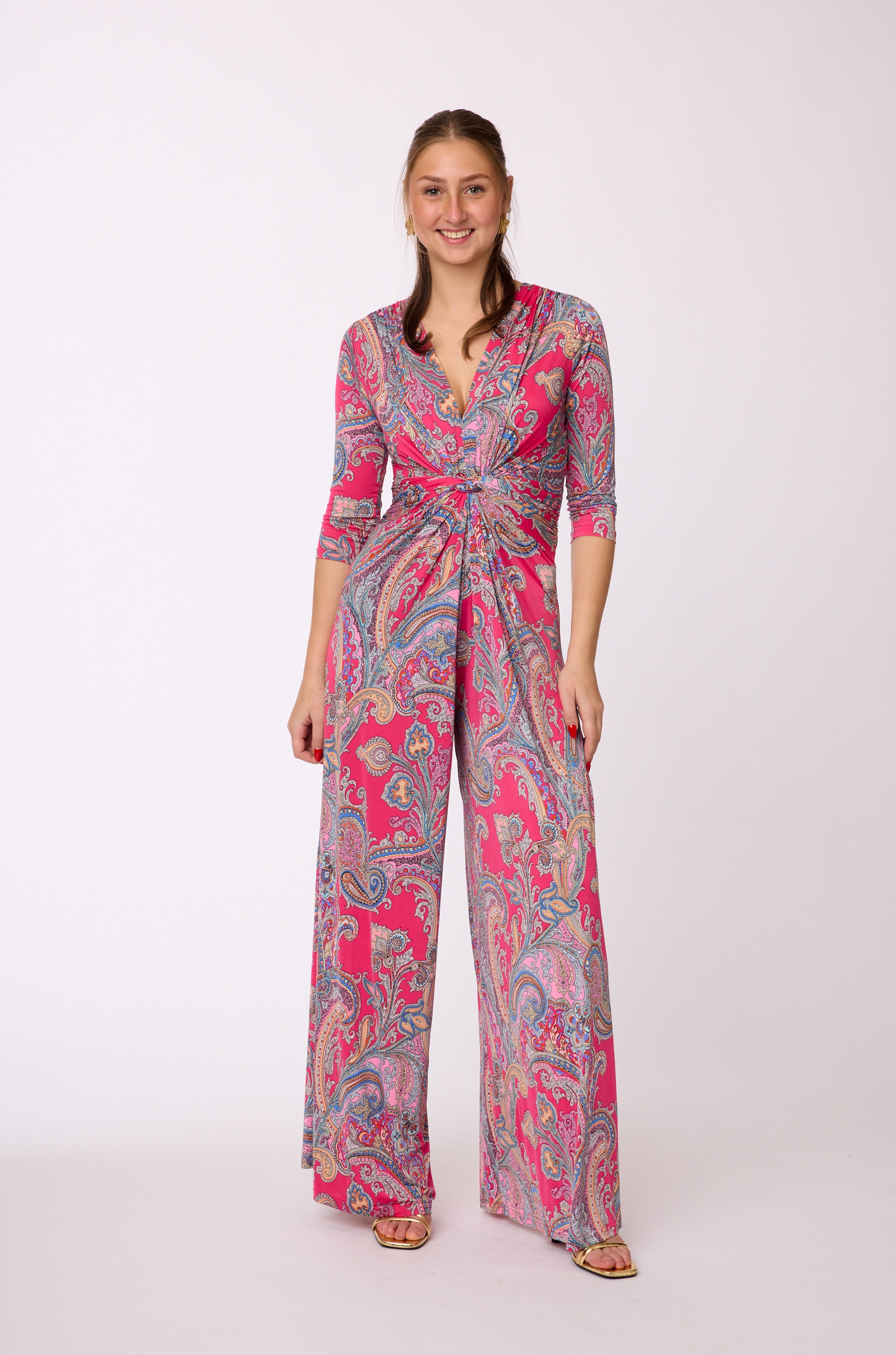Jumpsuit mit Muster von dem Hamburger Modelabel stegmann mode