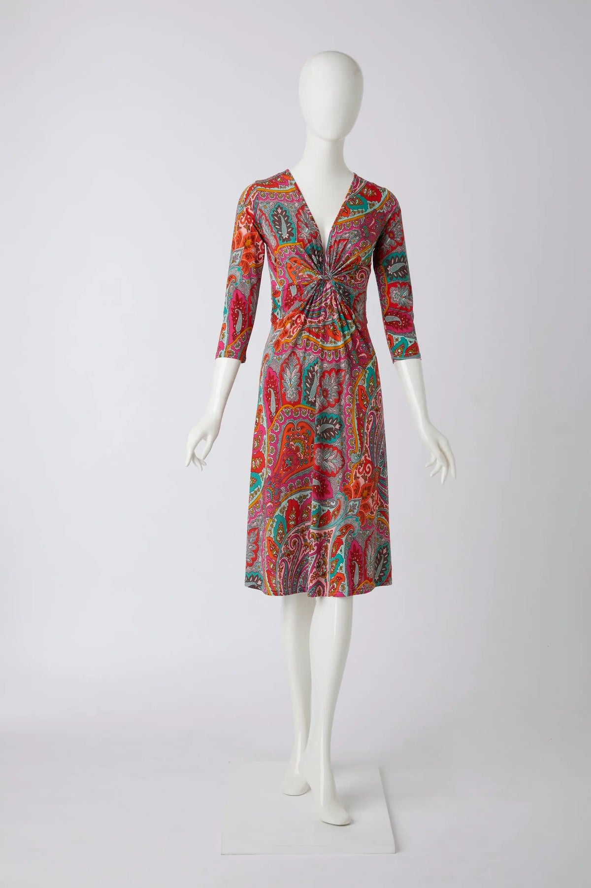 Kleid mit Muster von dem Hamburger Modelabel stegmann mode