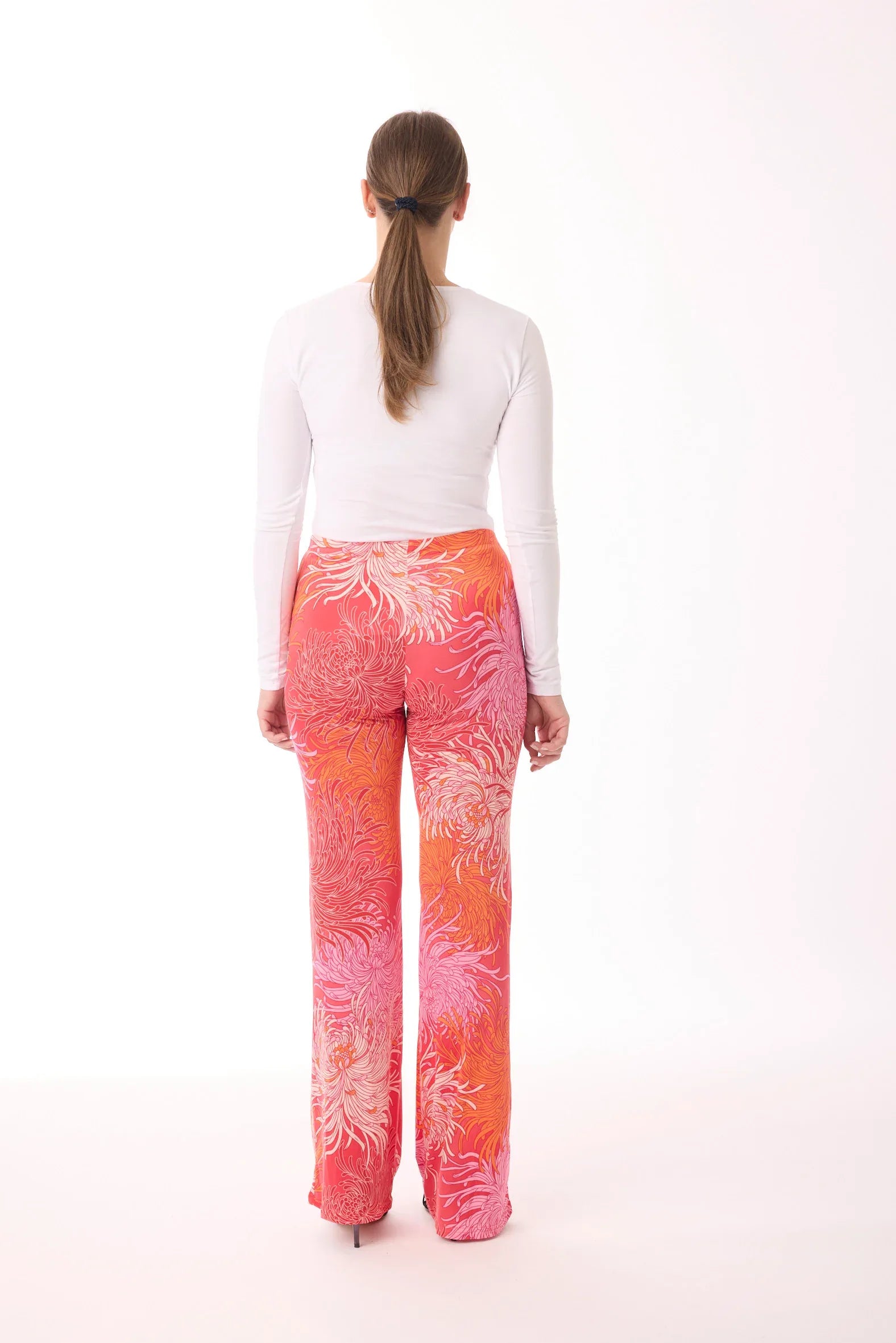 Stoffhose mit Muster von dem Hamburger Modelabel stegmann mode