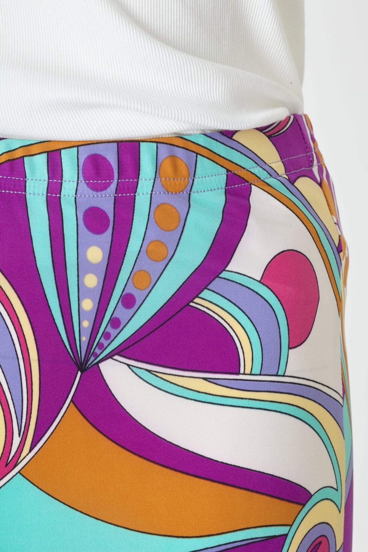 Stoffhose mit Muster von dem Hamburger Modelabel stegmann mode