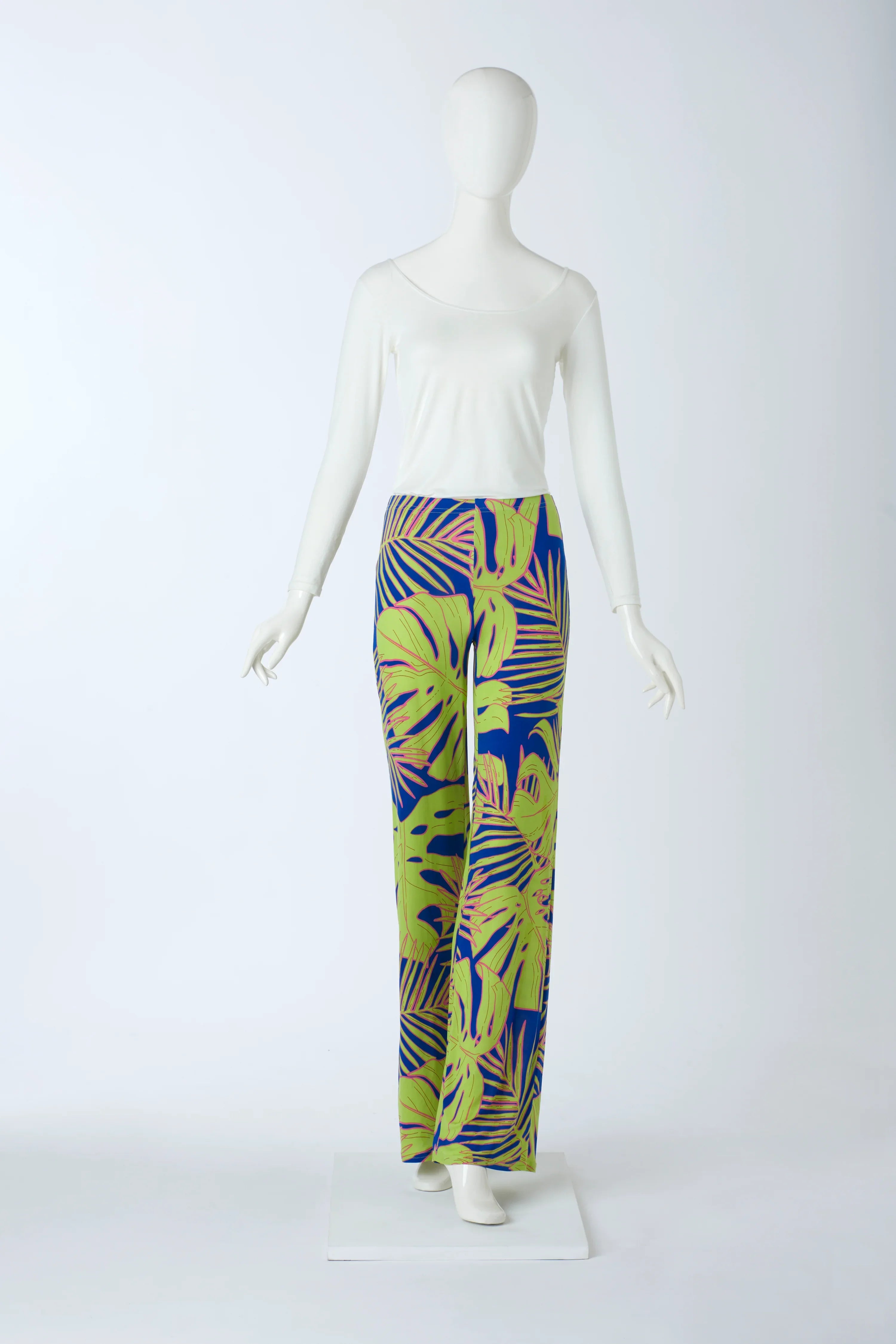 Stoffhose mit Muster von dem Hamburger Modelabel stegmann mode