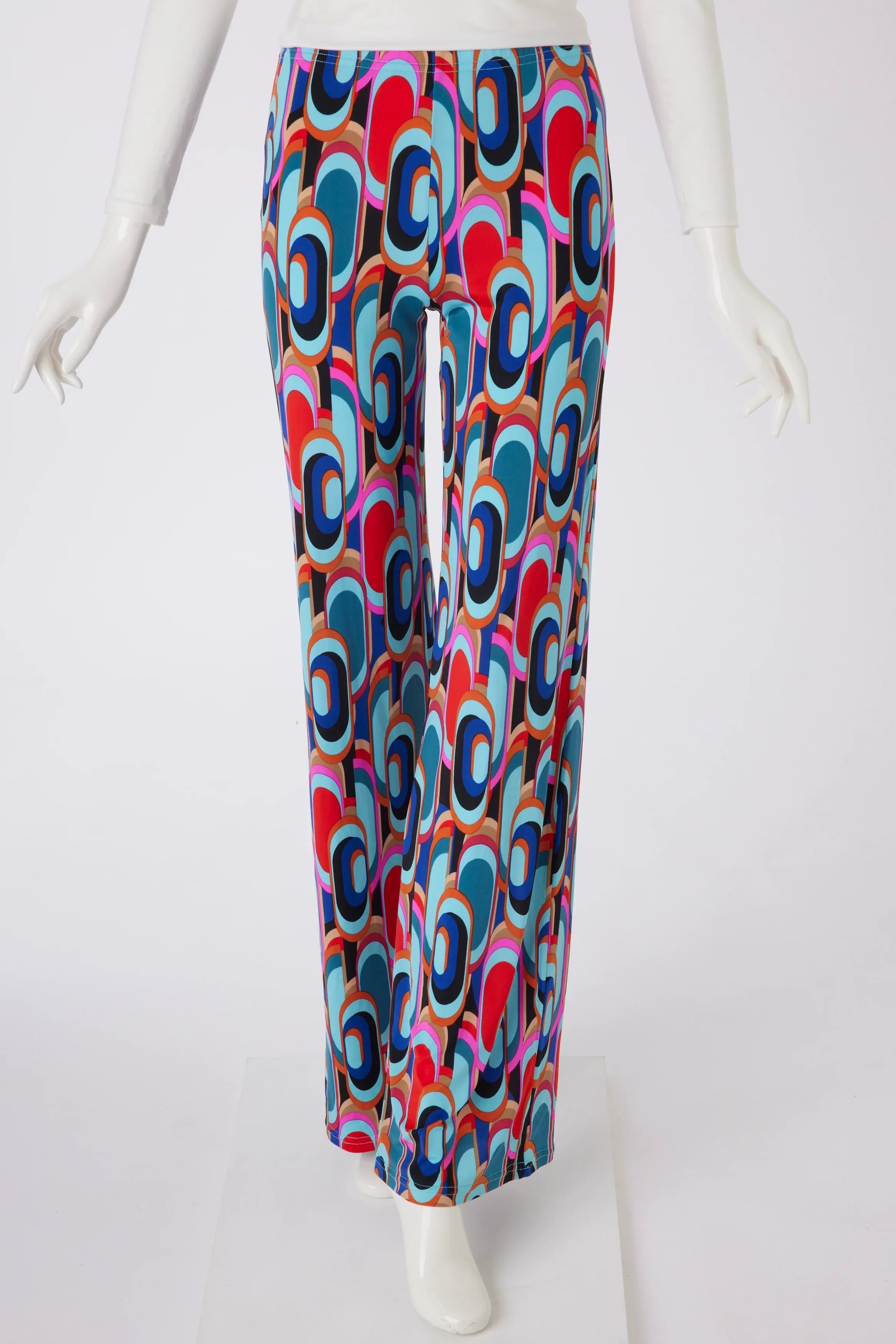 Stoffhose mit Muster von dem Hamburger Modelabel stegmann mode