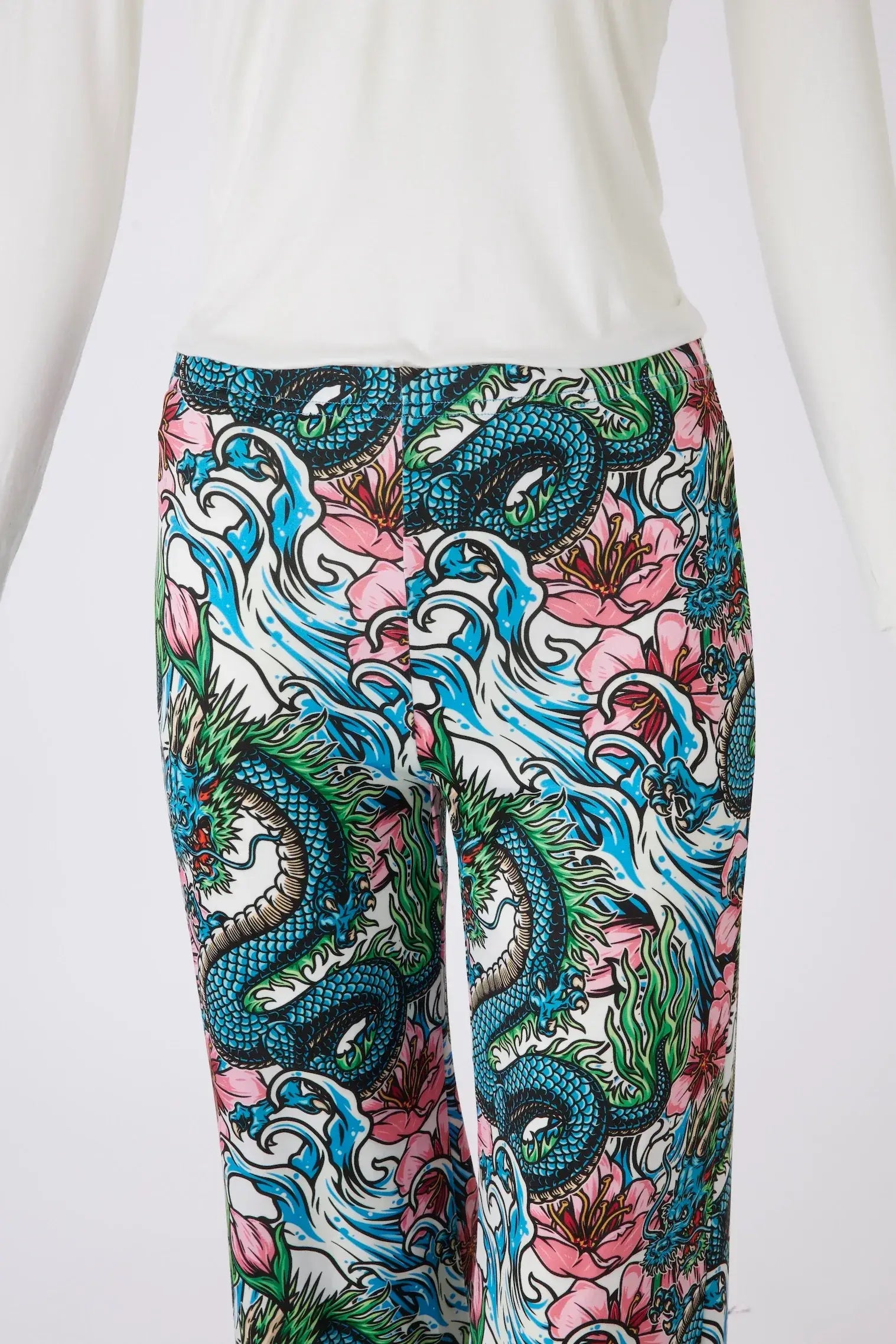 Stoffhose mit Muster von dem Hamburger Modelabel stegmann mode