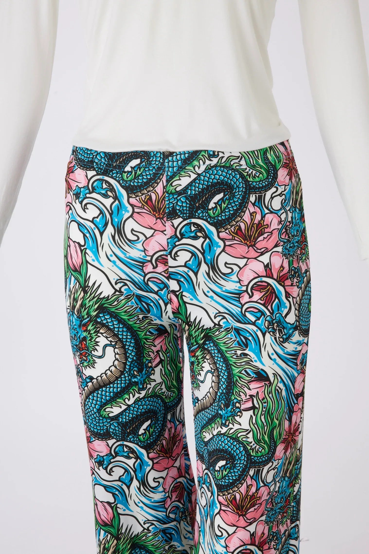 Stoffhose mit Muster von dem Hamburger Modelabel stegmann mode