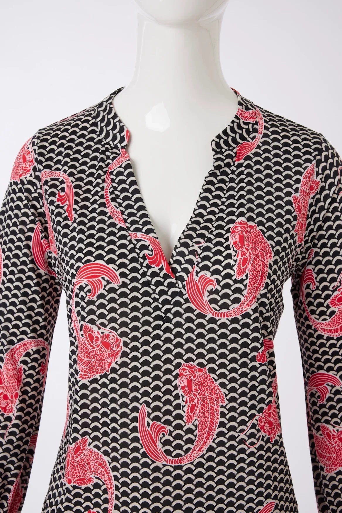 Tunika mit Muster von dem Hamburger Modelabel stegmann mode