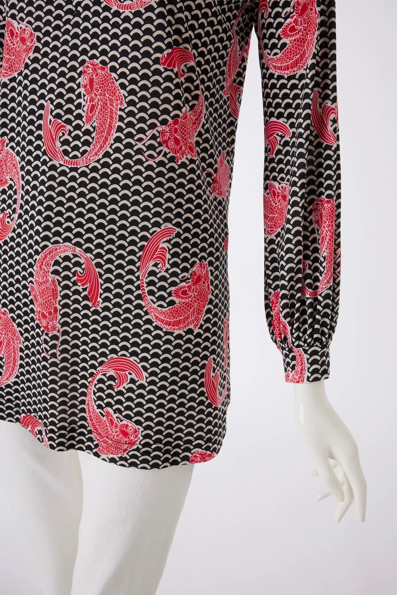 Tunika mit Muster von dem Hamburger Modelabel stegmann mode