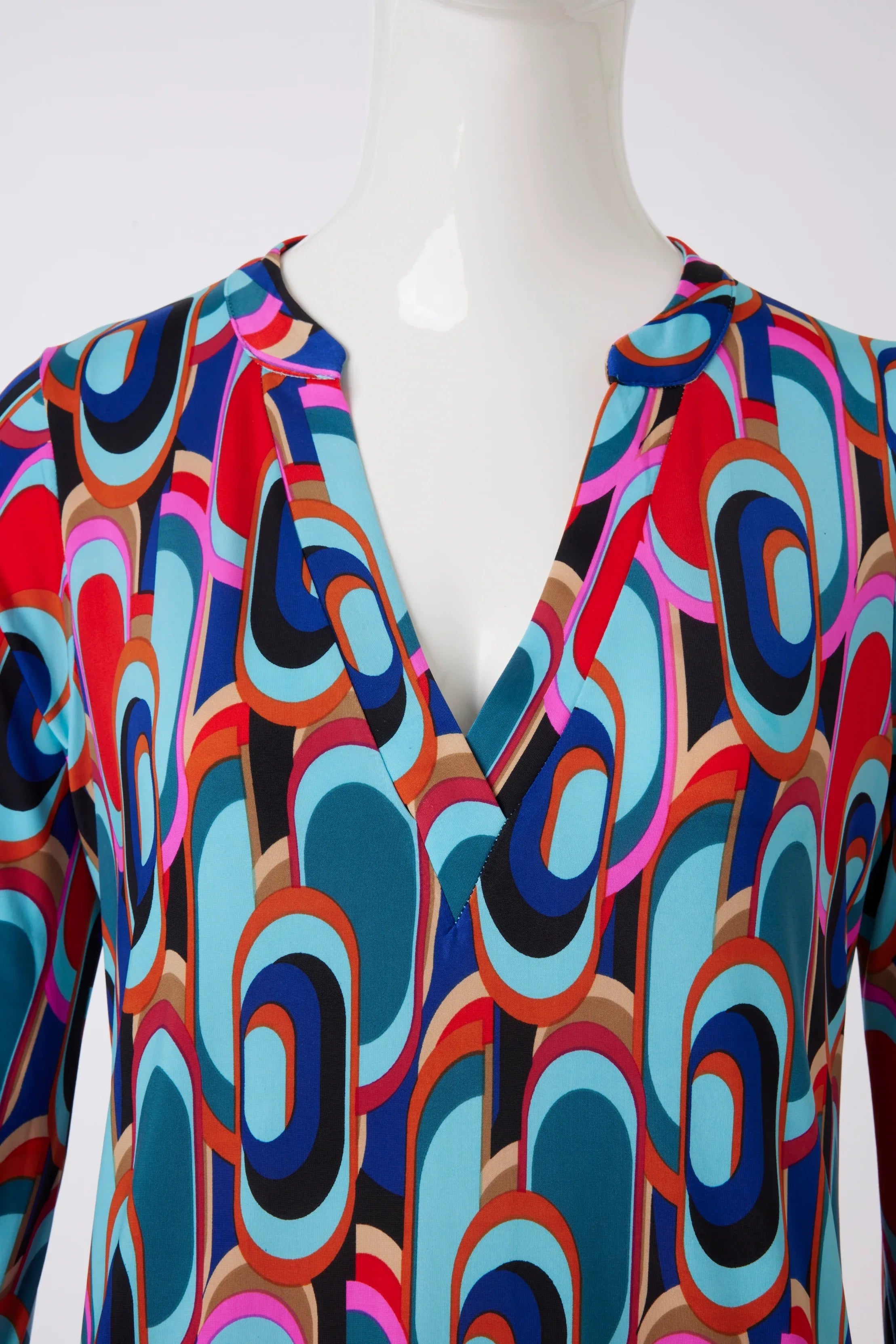 Tunika mit Muster von dem Hamburger Modelabel stegmann mode