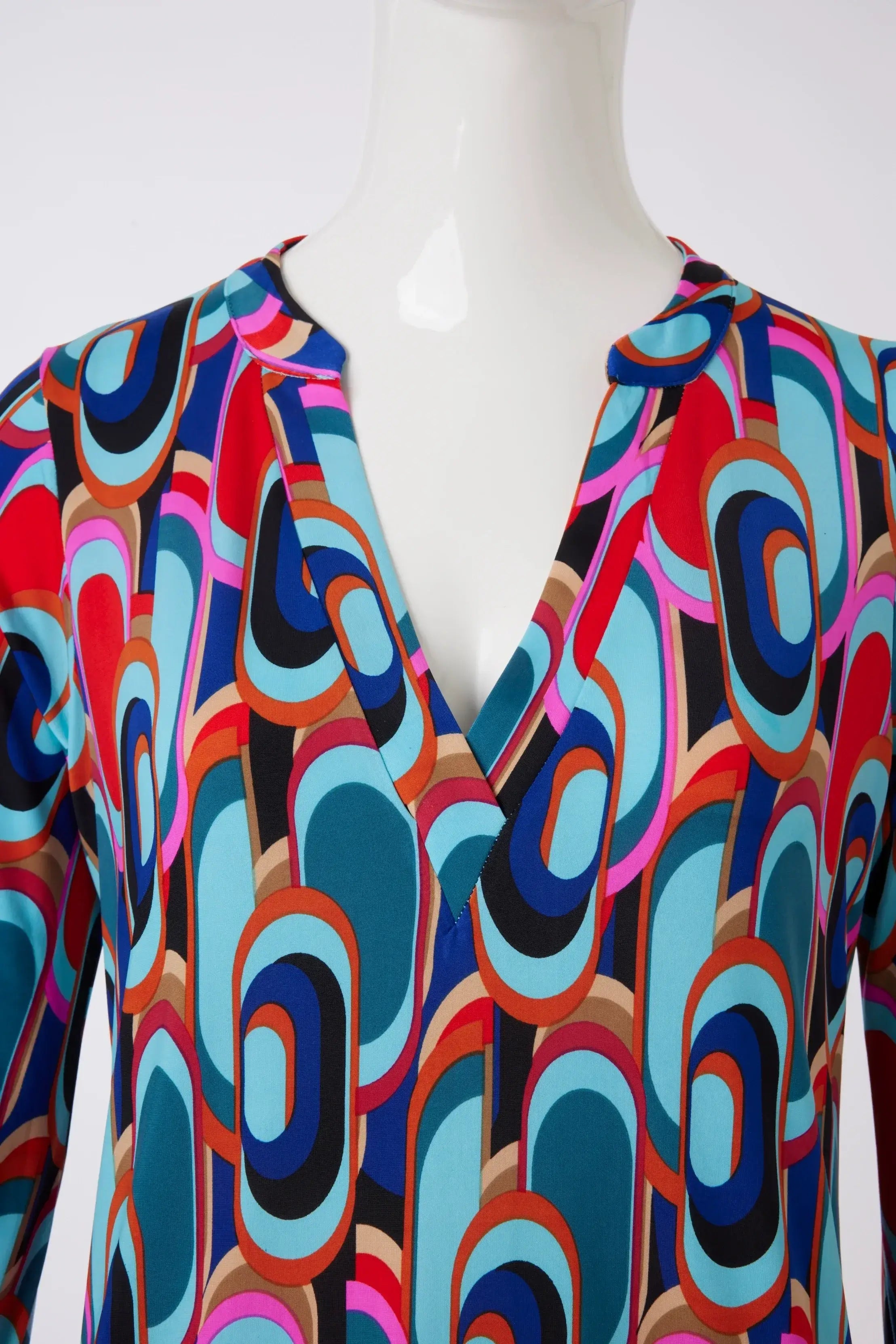 Tunika mit Muster von dem Hamburger Modelabel stegmann mode