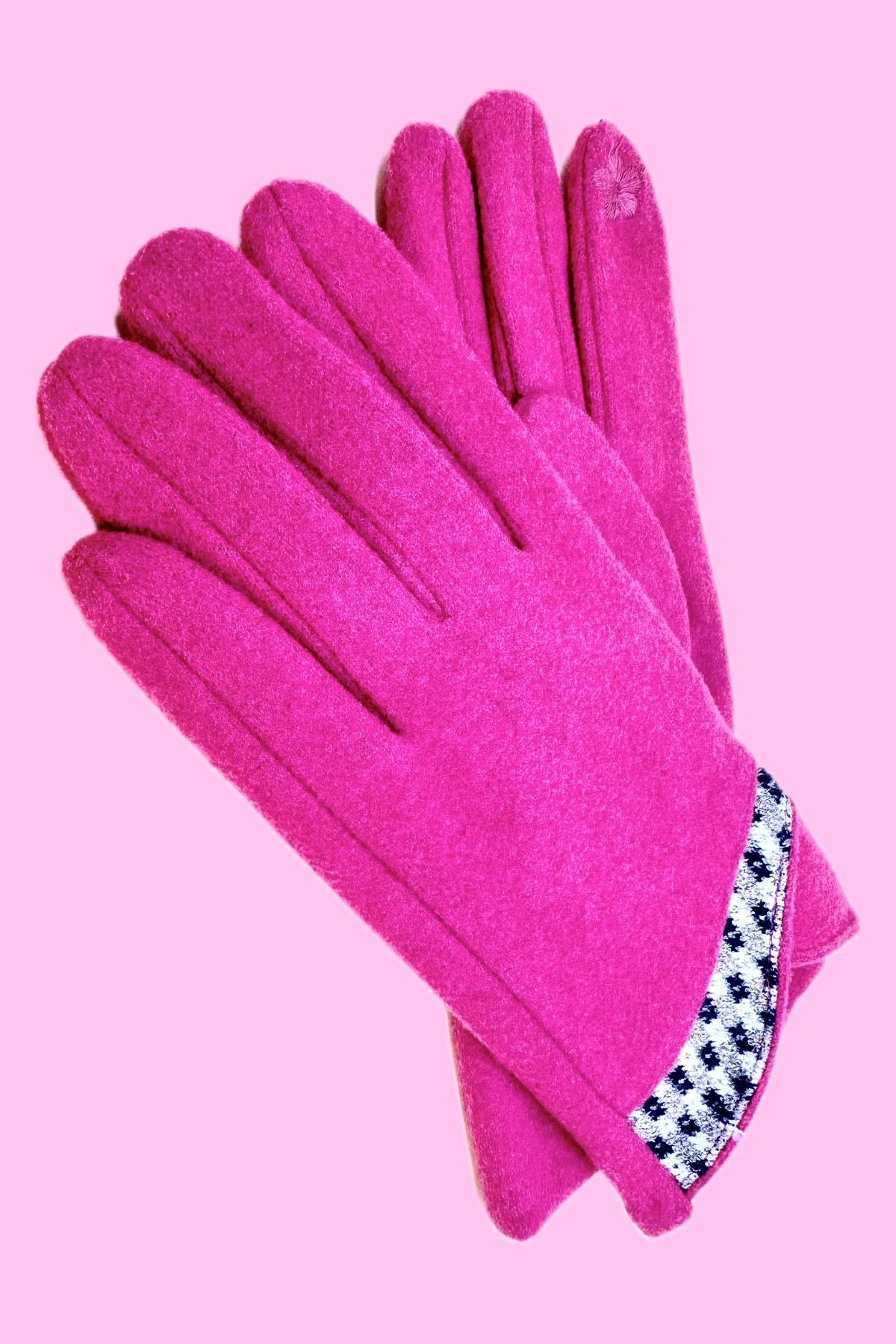 Strick Fingerhandschuh