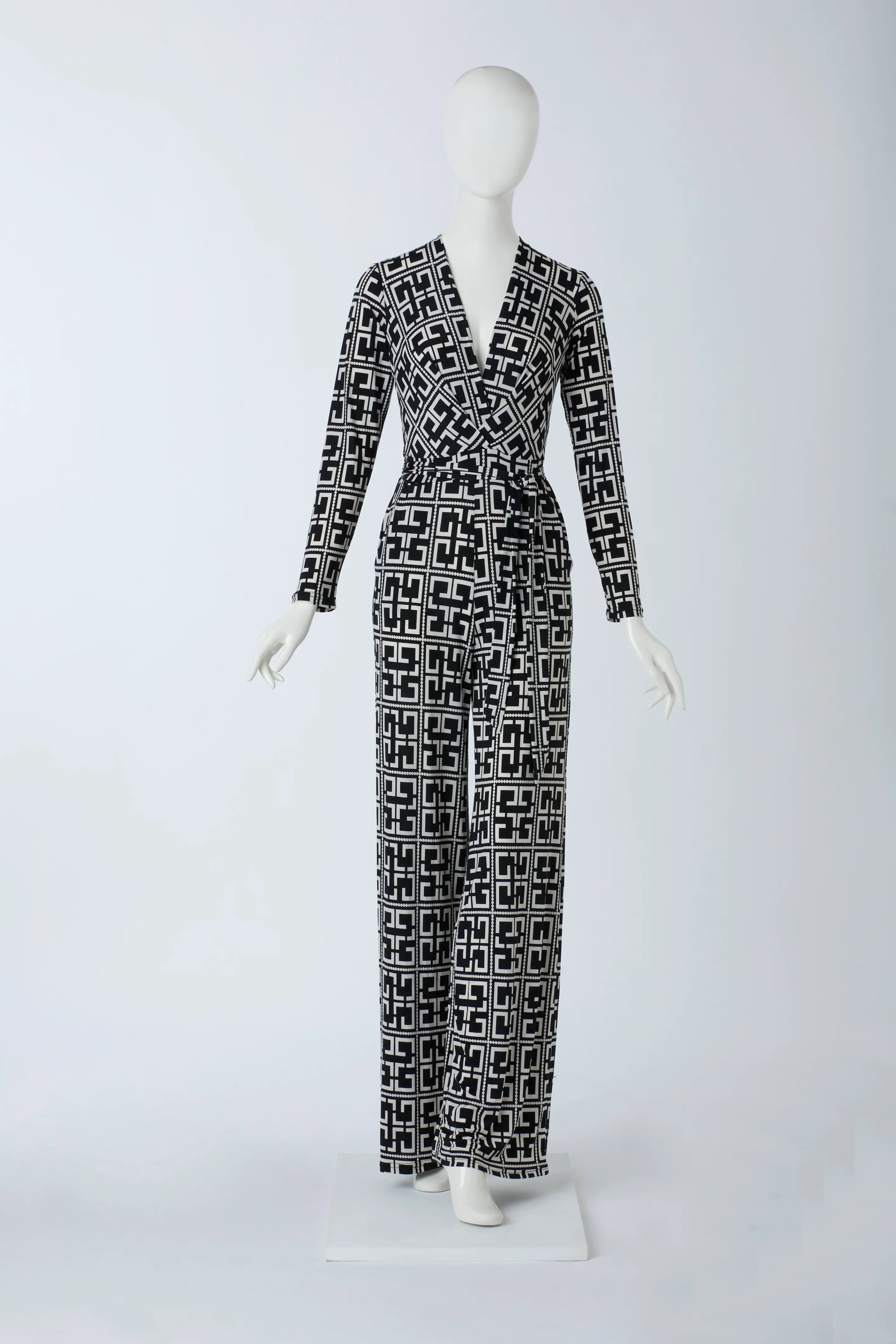 Jumpsuit mit Muster von dem Hamburger Modelabel stegmann mode