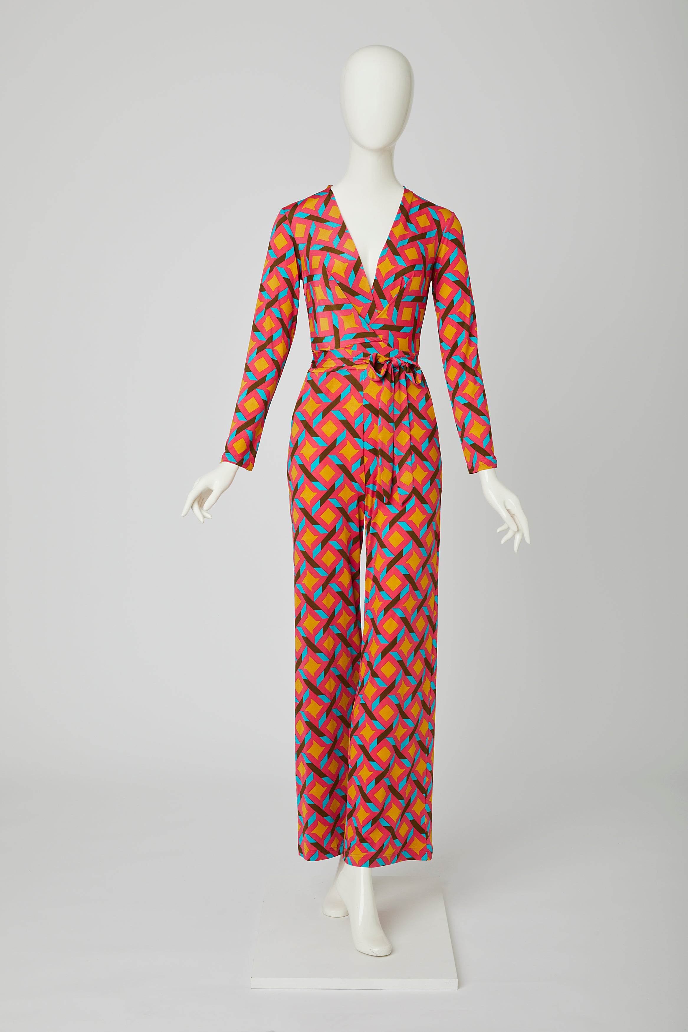 Jumpsuit mit Muster von dem Hamburger Modelabel stegmann mode