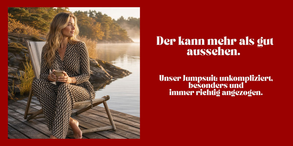 Stage mit Thema Jumpsuits vom Hamburger Modelabel Stegmann Mode