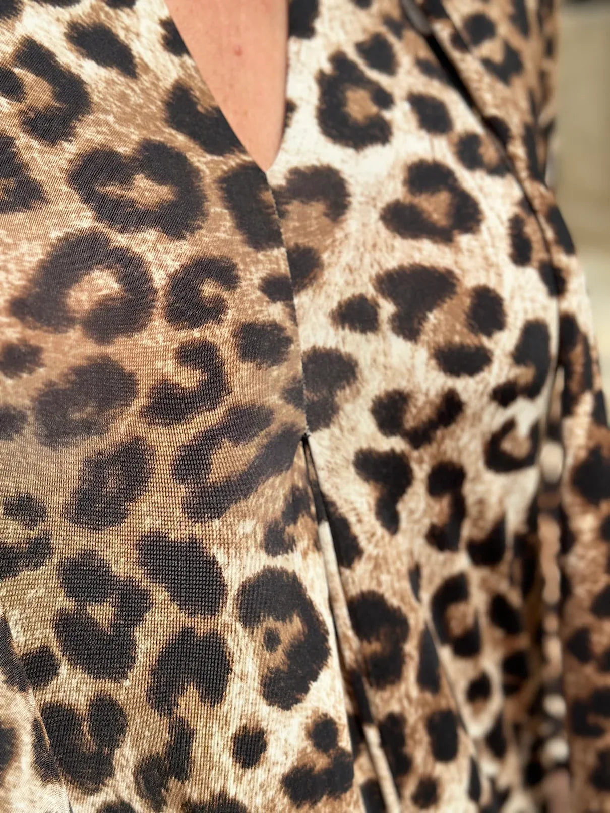 Midikleid mit Muster von dem Hamburger Modelabel stegmann mode