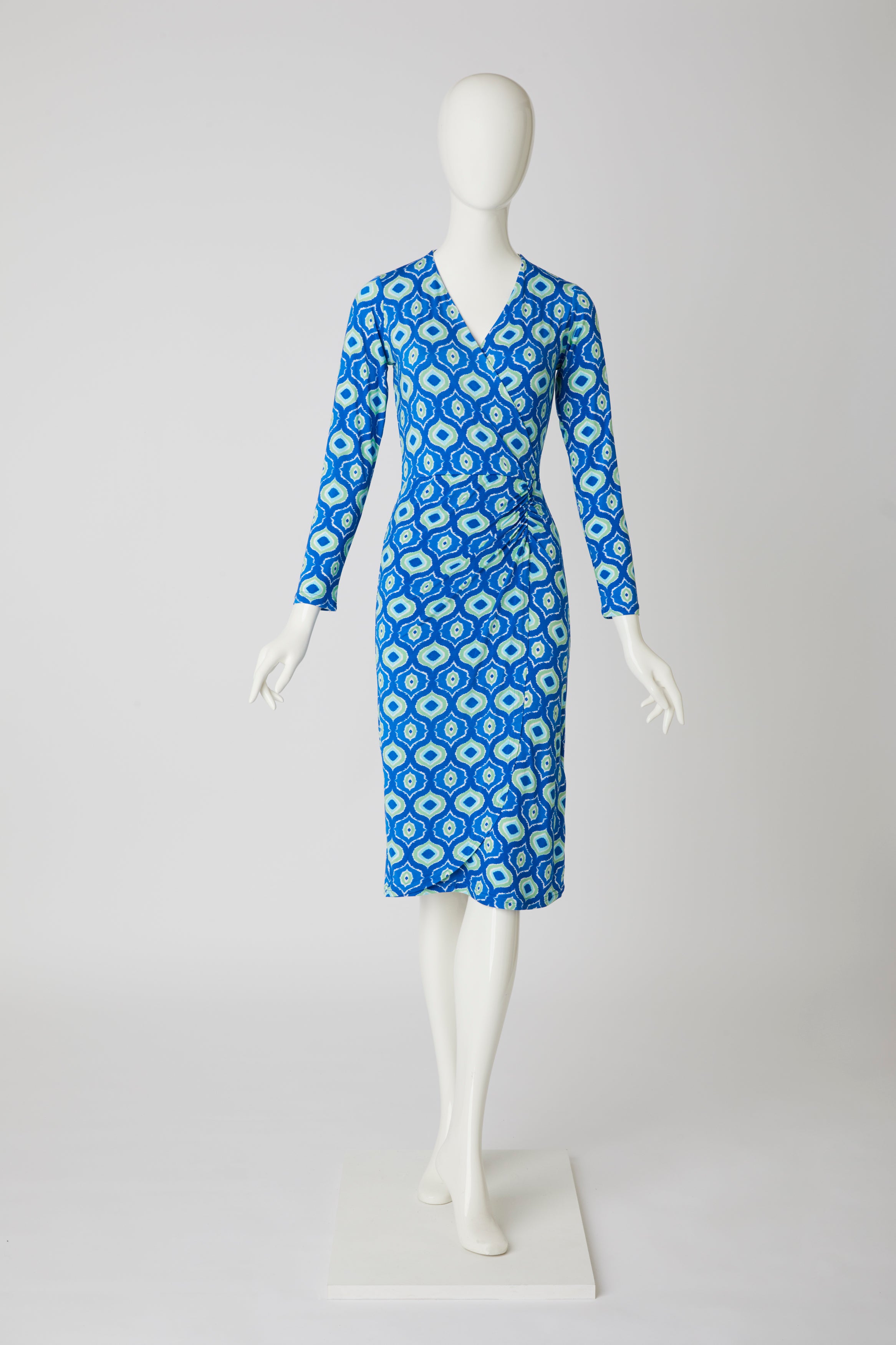 Kleid mit Muster von dem Hamburger Modelabel stegmann mode