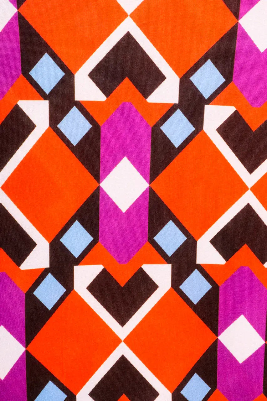 Kleid mit Muster von dem Hamburger Modelabel stegmann mode