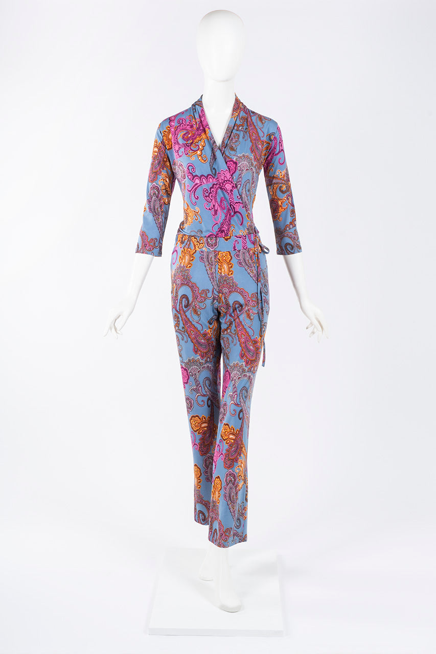 Jumpsuit mit Muster von dem Hamburger Modelabel stegmann mode