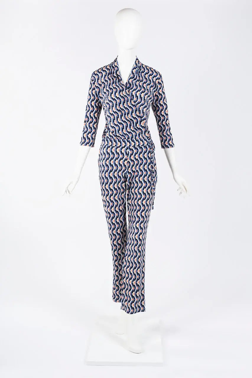 Jumpsuit mit Muster von dem Hamburger Modelabel stegmann mode