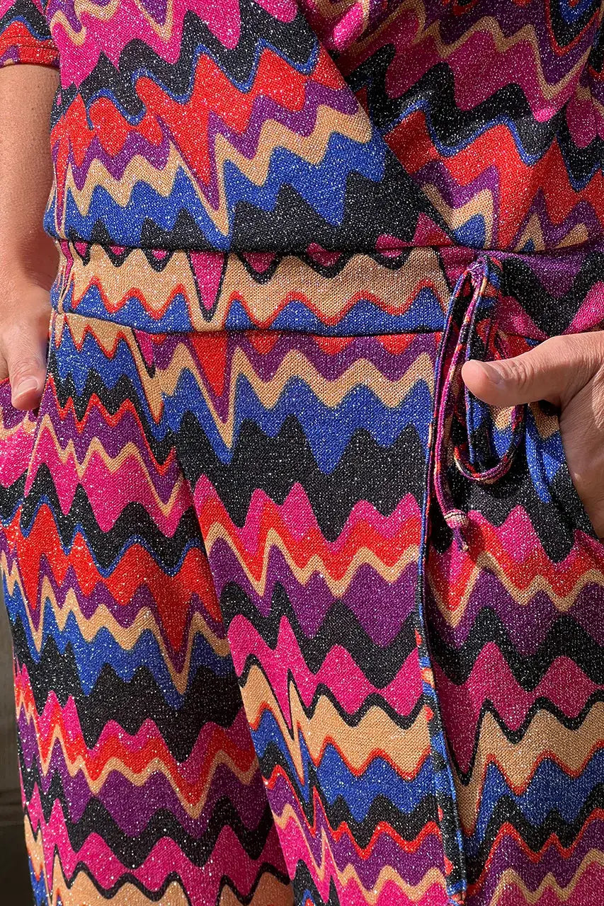 Jumpsuit mit Muster von dem Hamburger Modelabel stegmann mode