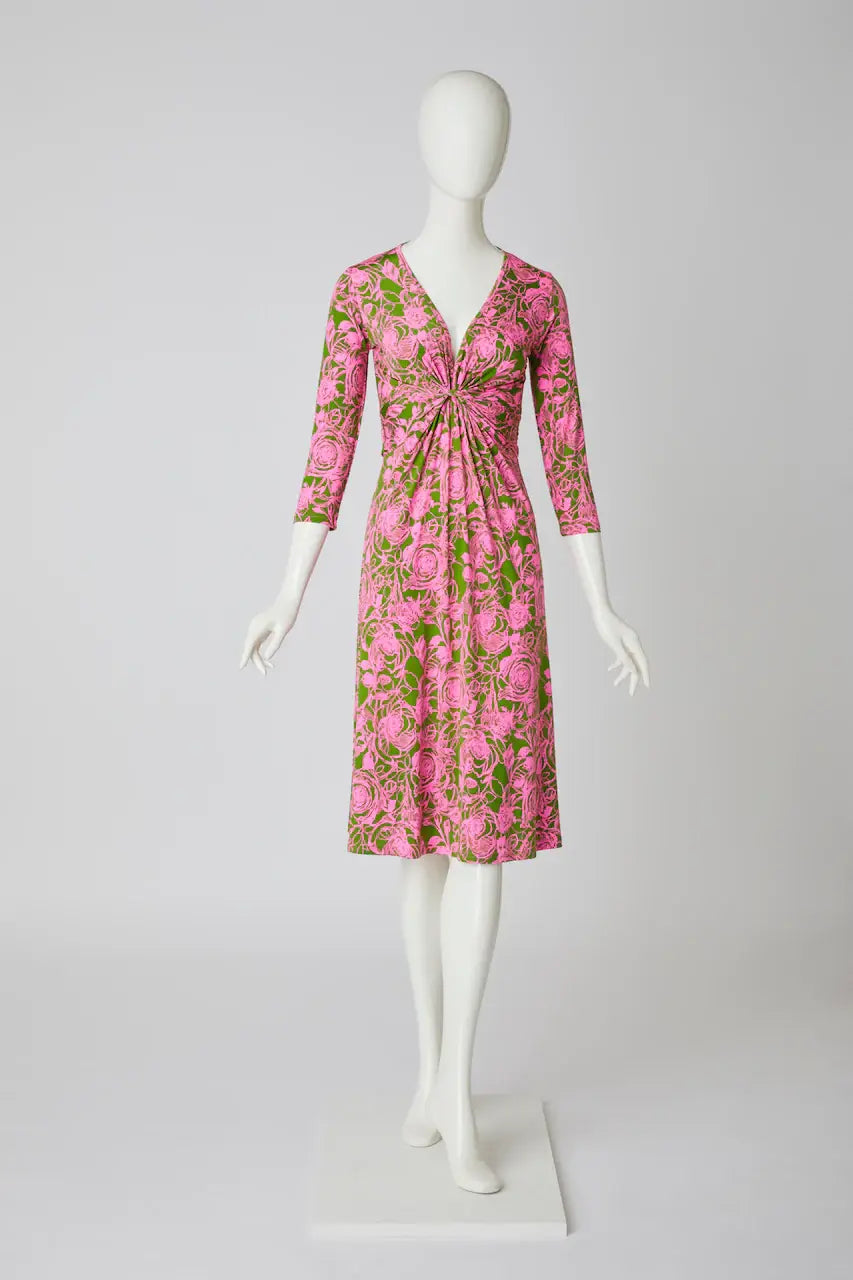 Kleid mit Muster von dem Hamburger Modelabel stegmann mode