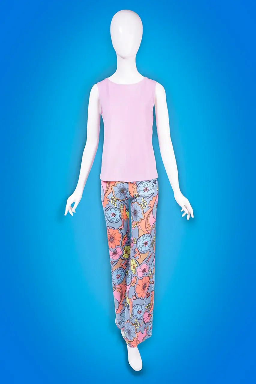 Stoffhose mit Muster von dem Hamburger Modelabel stegmann mode
